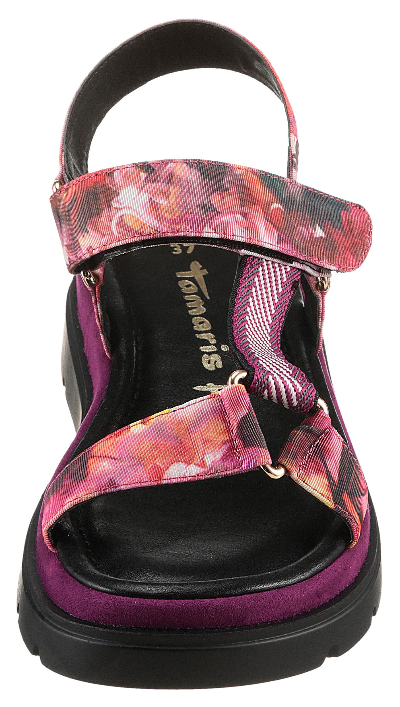 Tamaris Riemchensandale, Plateau, Sommerschuh, Sandalette mit Touch It-Ausstattung
