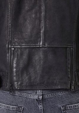 Gipsy Lederjacke G2MKjas SF mit Reißverschlusstaschen
