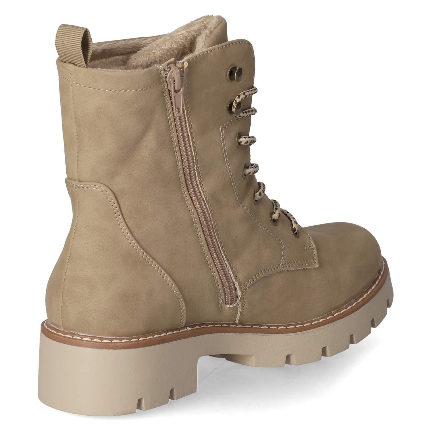 Jane Klain Jane Klain 252927000/306 Damen Synthetik braun Schnürstiefel