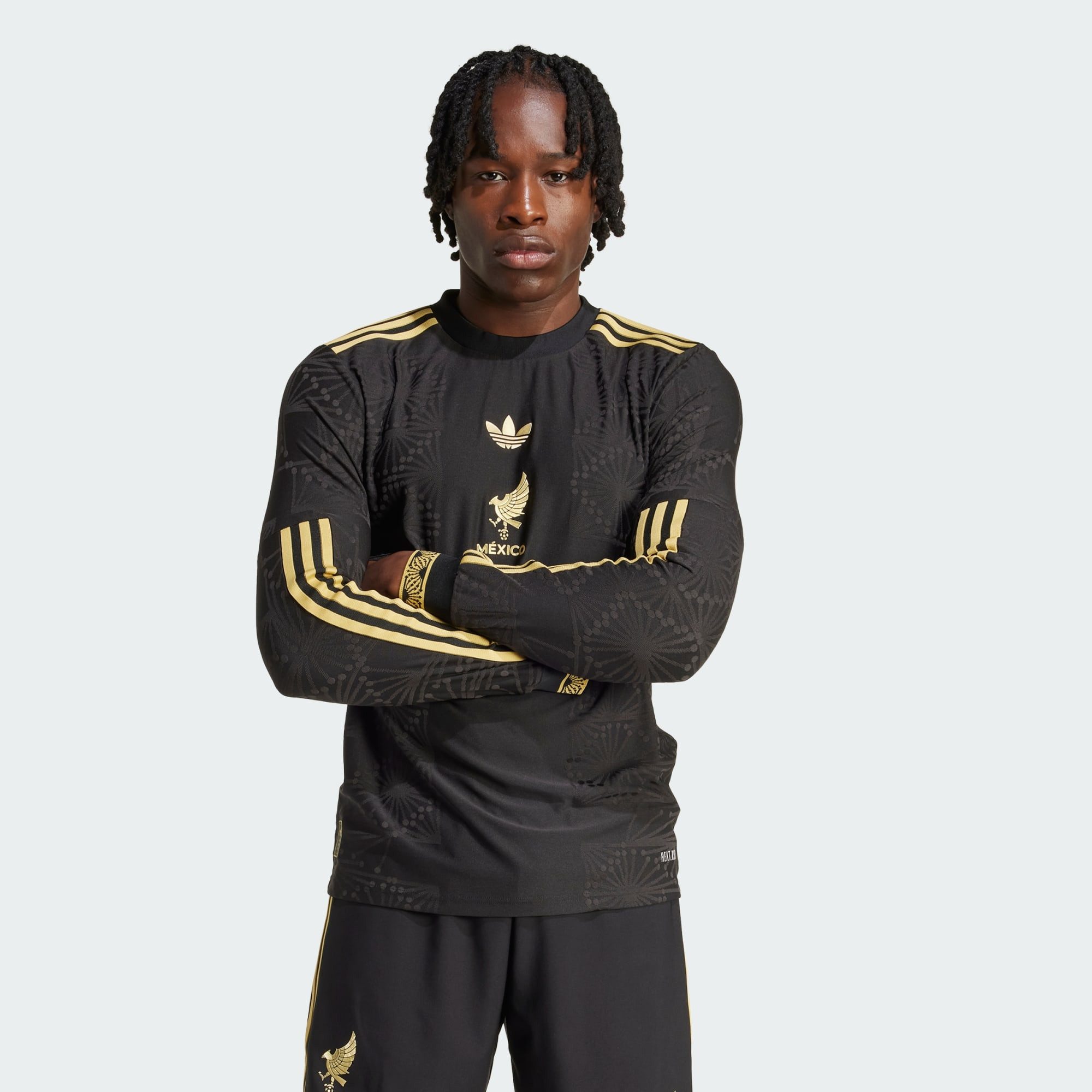 adidas Performance Fußballtrikot MEXIKO GOLD LONG SLEEVE TRIKOT (1-tlg) günstig online kaufen