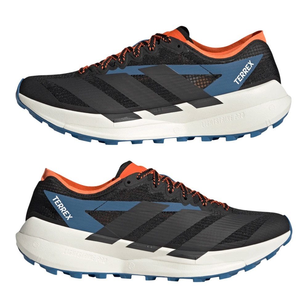 adidas Performance Trail-Laufschuhe Terrex Agravic 2 Speed schwarz/carbongrau/blau Herren Wanderschuh