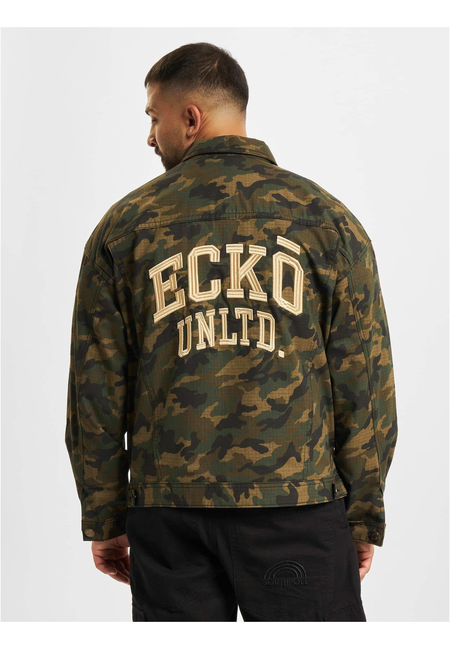 Ecko Unltd. Sommerjacke Jeansjacken Ecko Unltd. Burke Jeans Jacket Camouflage (1-St)
