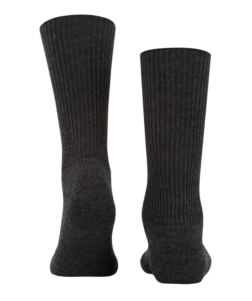 FALKE Wandersocken Crew Walkie Ergo (Trekking, Merinowolle) anthrazitgrau - günstig online kaufen