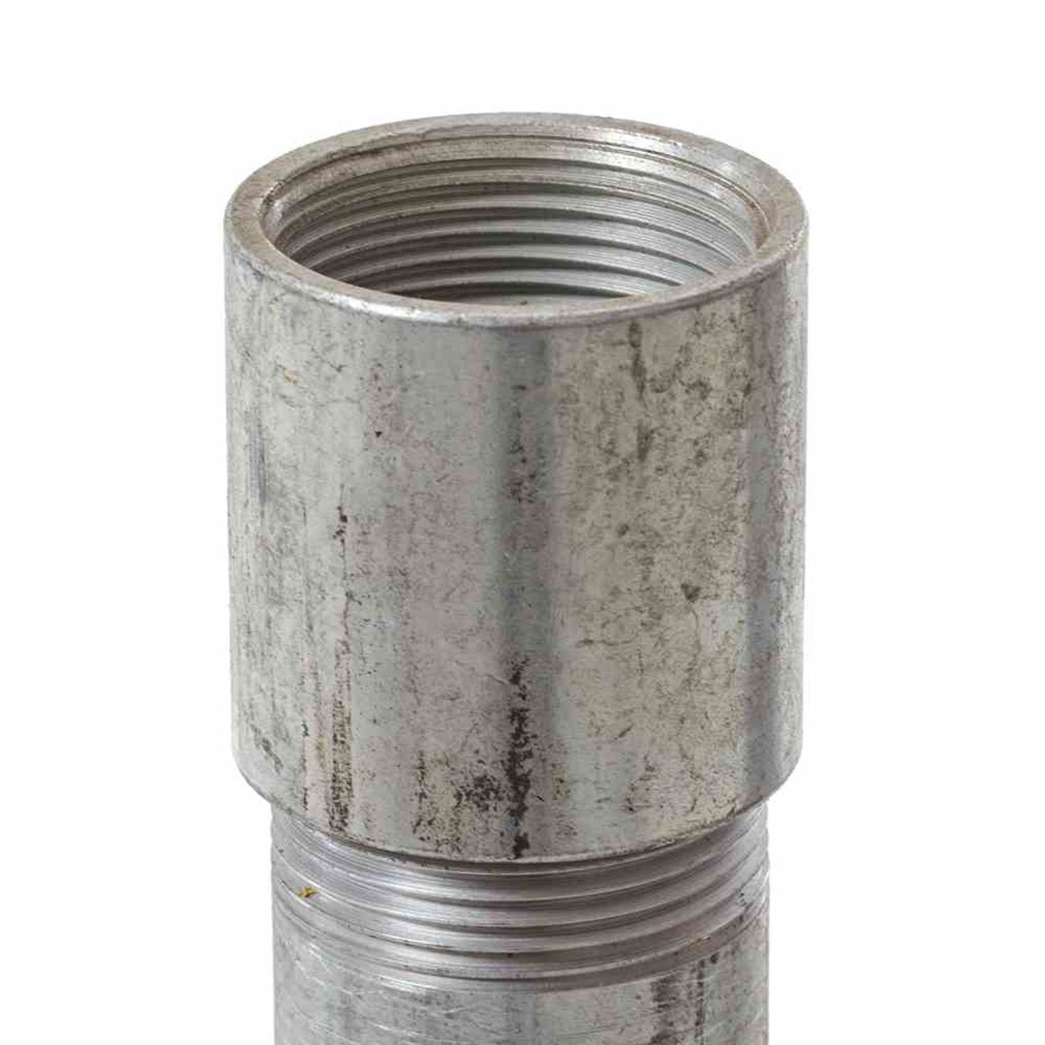 puteus Wasserrohr Pumpen-Verlängerungsrohr 31,75mm (1 1/4) - Länge 100 cm, verzinkt