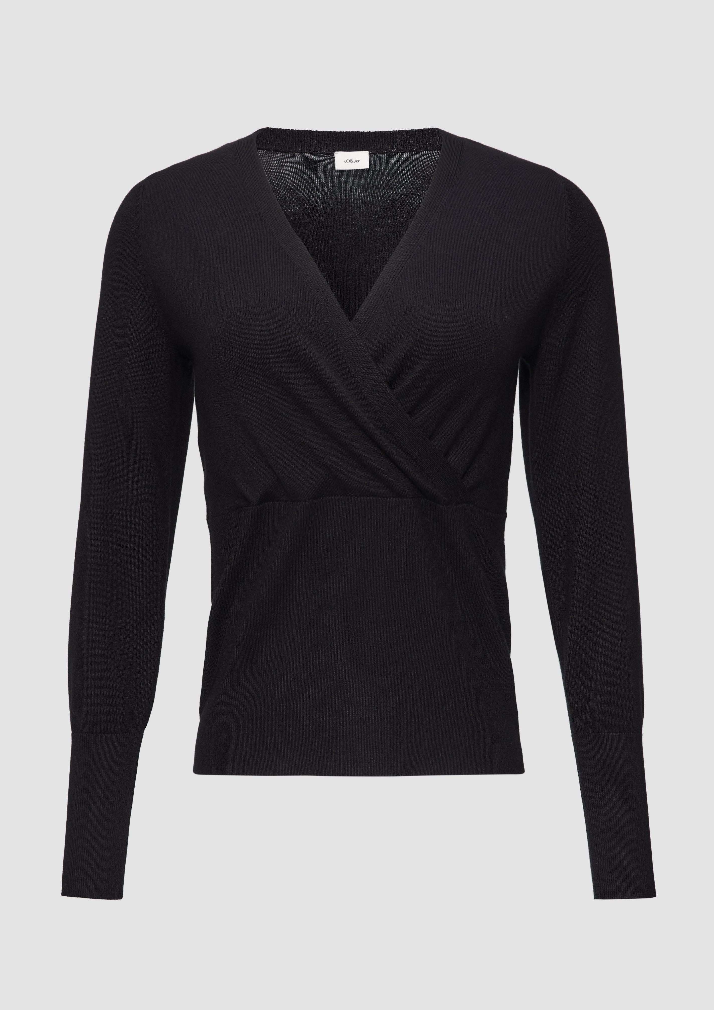 s.Oliver BLACK LABEL Strickpullover Feinstrickpullover in günstig online kaufen
