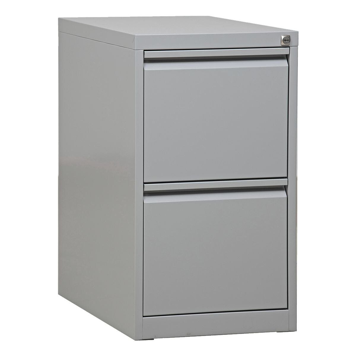 GUERKAN Hängeregisterschrank aus Stahl und mit durchgehender Griffleiste