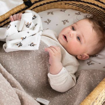 Babydecke Noppies Decke für die Wiege Melange knit 75x100 cm, Noppies