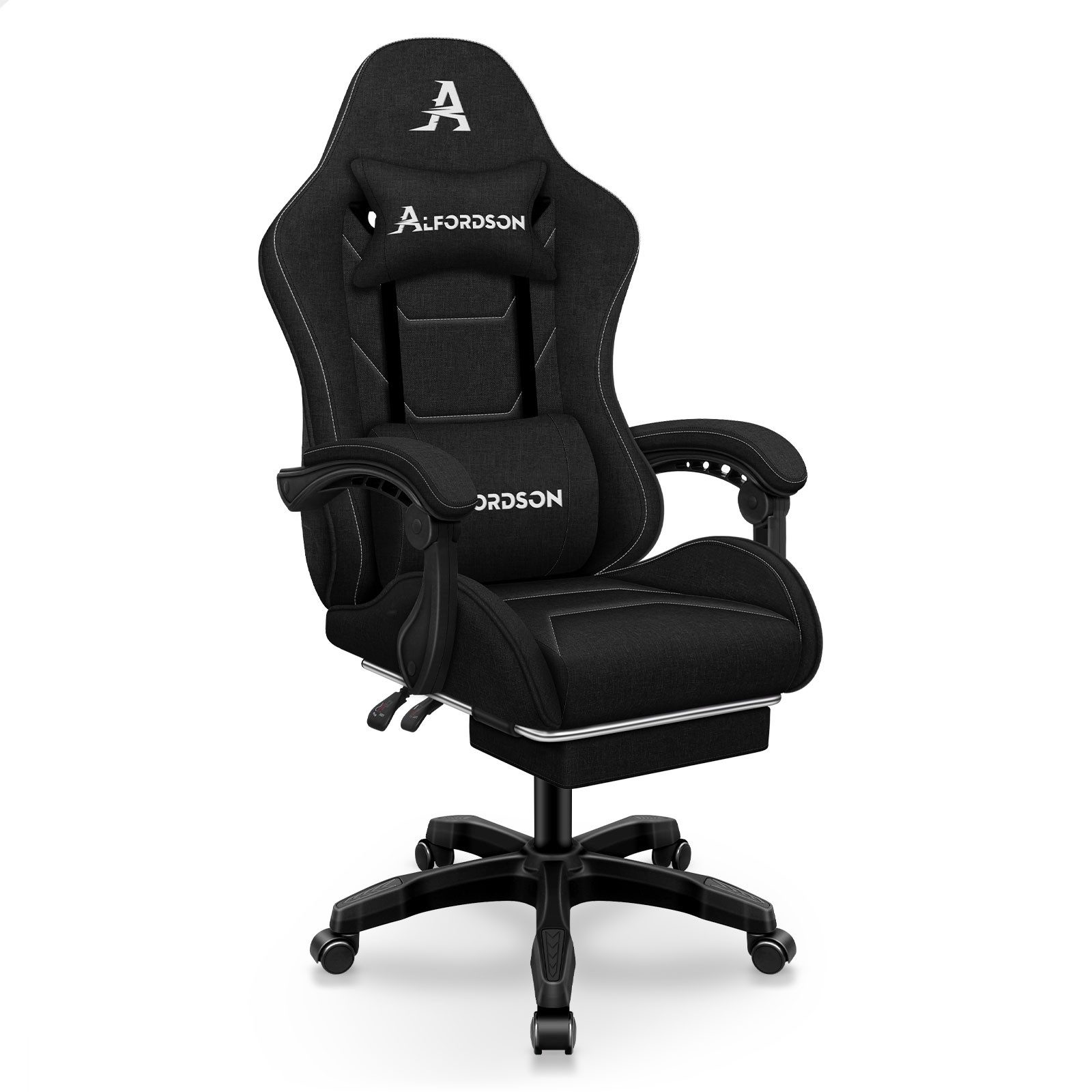 ALFORDSON Bürostuhl Gaming-Stuhl, Massage-Gaming-Stuhl, Ergonomischer Gamer günstig online kaufen