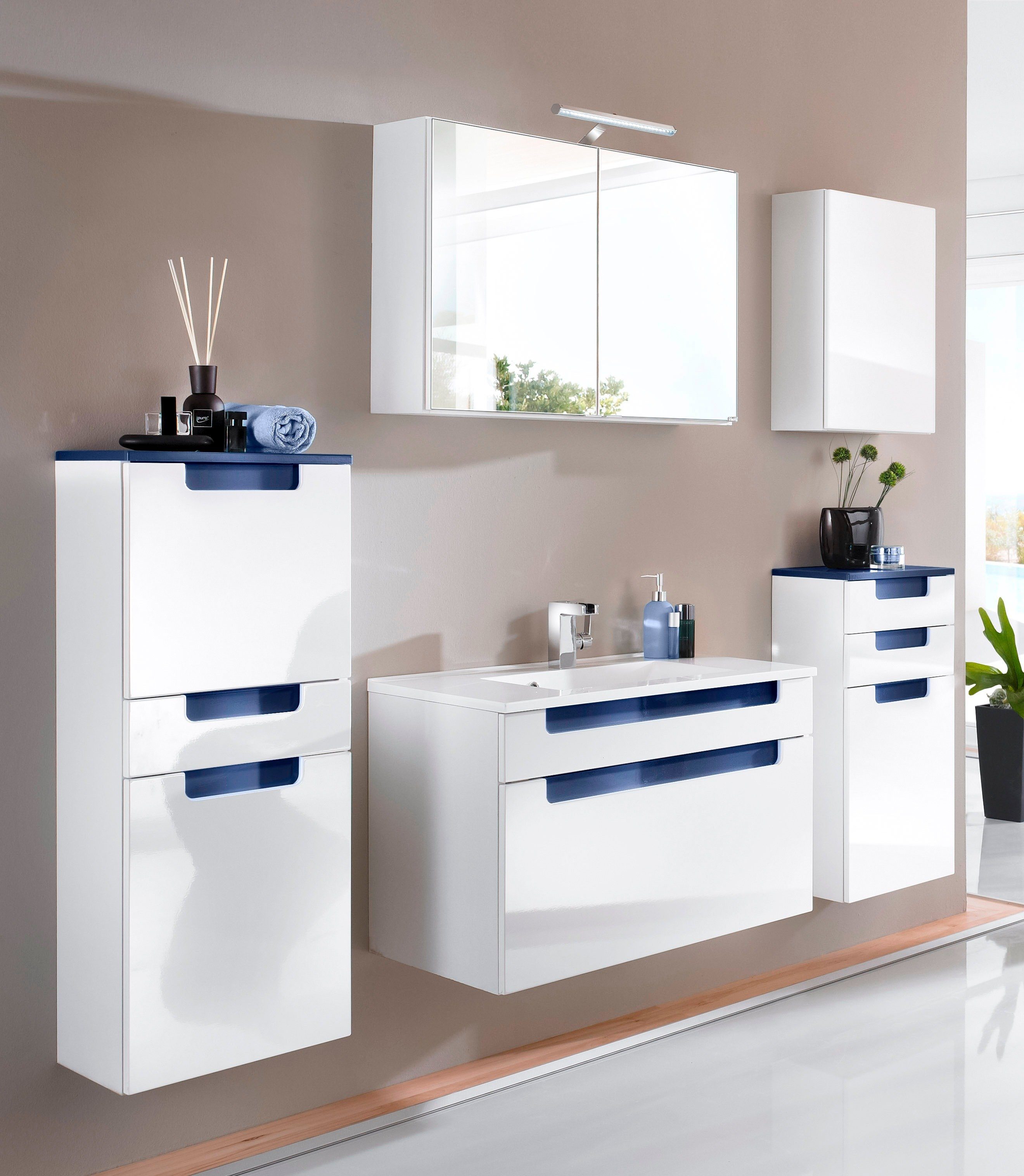 welltime Hängeschrank Siena Breite 40 cm, mit welchselbarem Türanschlag