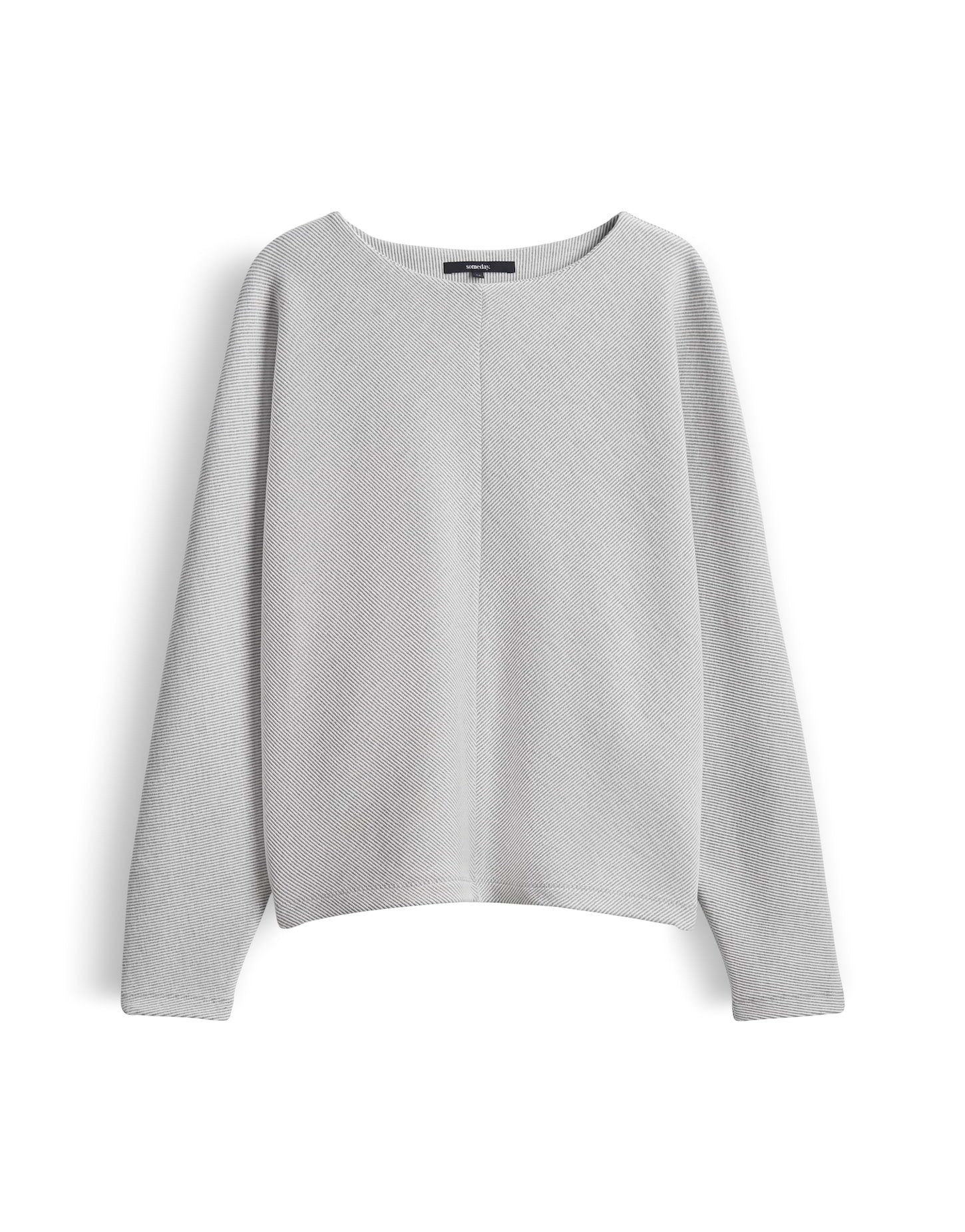 someday Langarmshirt Kerika aus weichem Jersey Fledermausärmel für einen modernen, komfortablen Look
