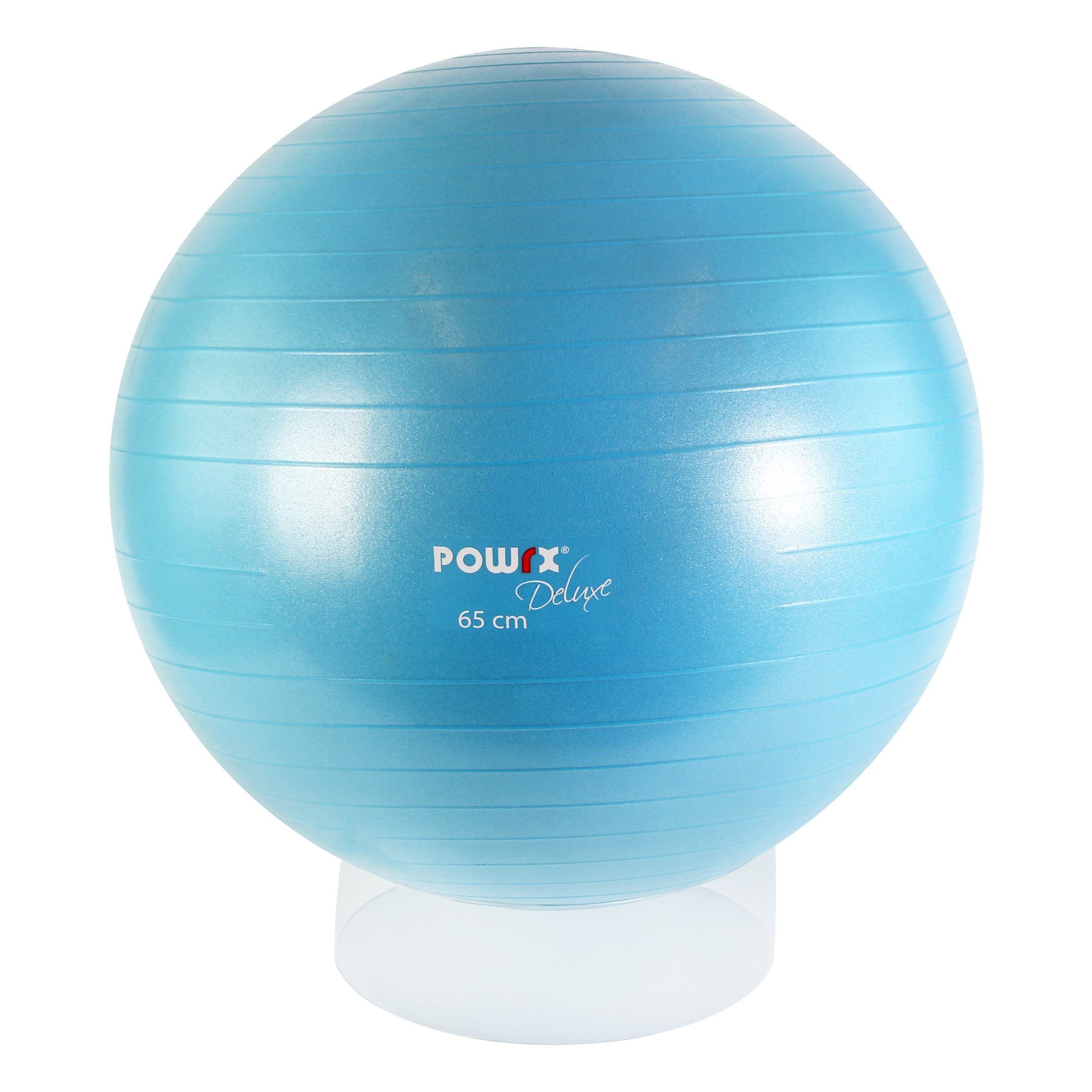POWRX Gymnastikball »Gymnastikbälle & Sitzbälle Halterung, 32cm Ø«,  Kunststoff