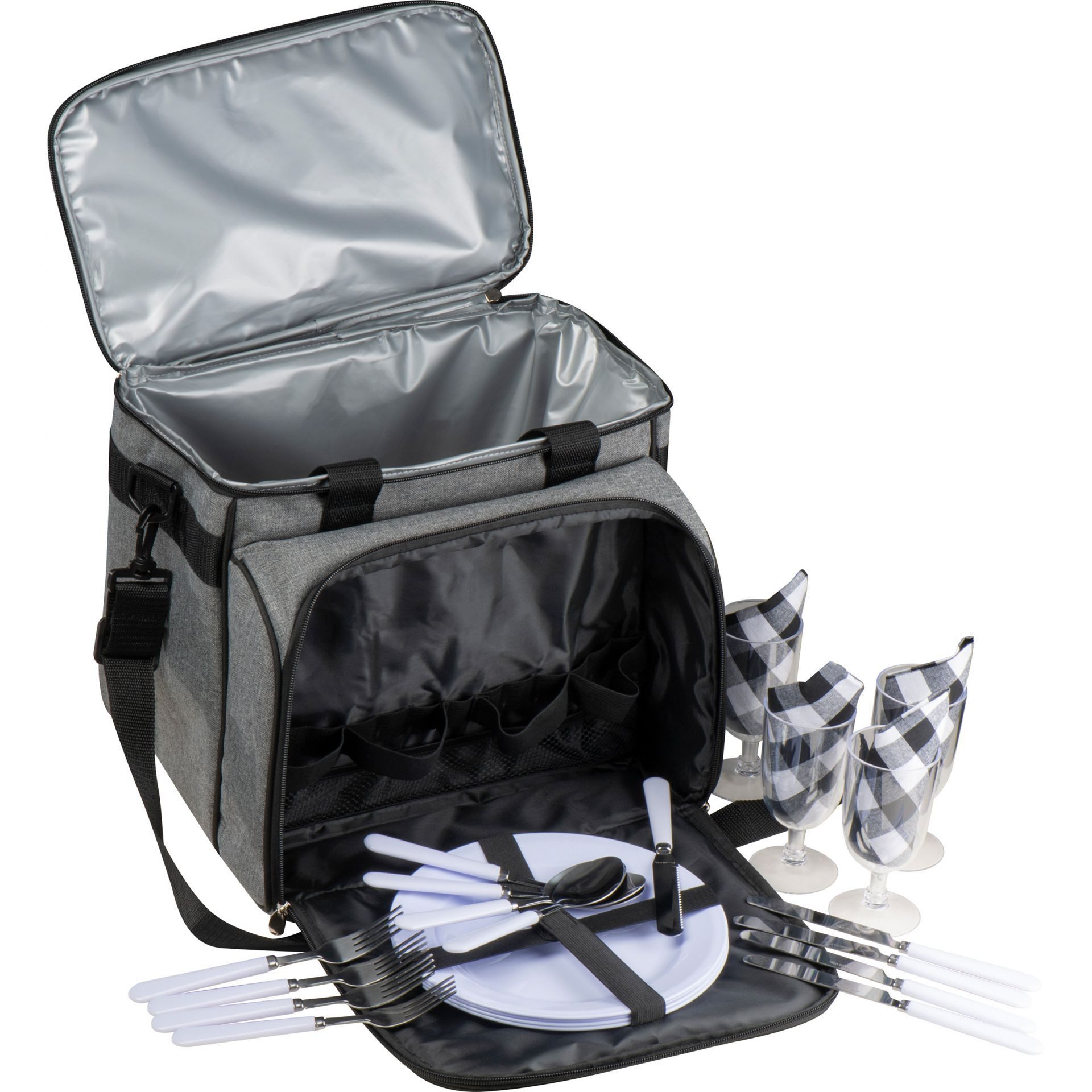 Easy Gifts Picknickrucksack Picknicktasche mit Kühltasche günstig online kaufen