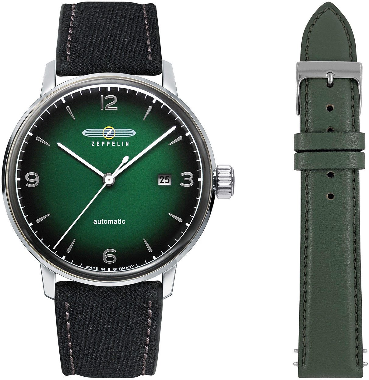 ZEPPELIN Automatikuhr Sustainable Planet 8064-2_n_SET, (Set, günstig online kaufen