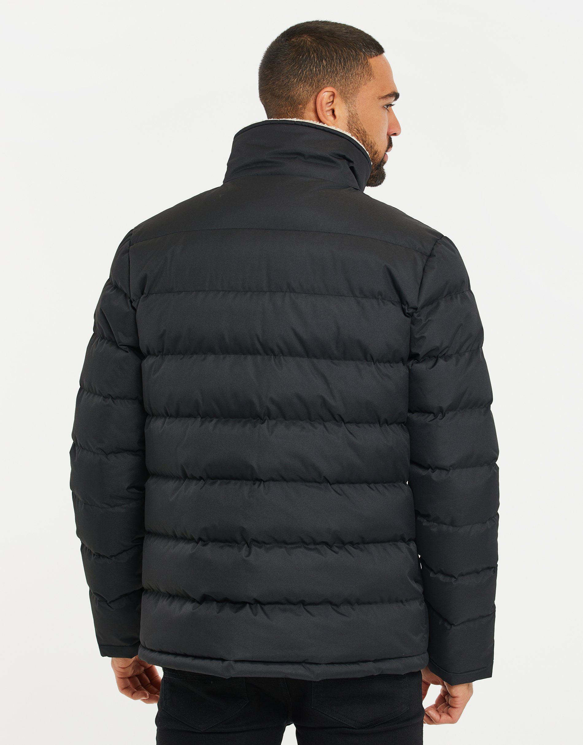 Standard Ellen Threadbare schwarz Recycled Jacket Black- (GRS) Winterjacke Global zertifiziert THB