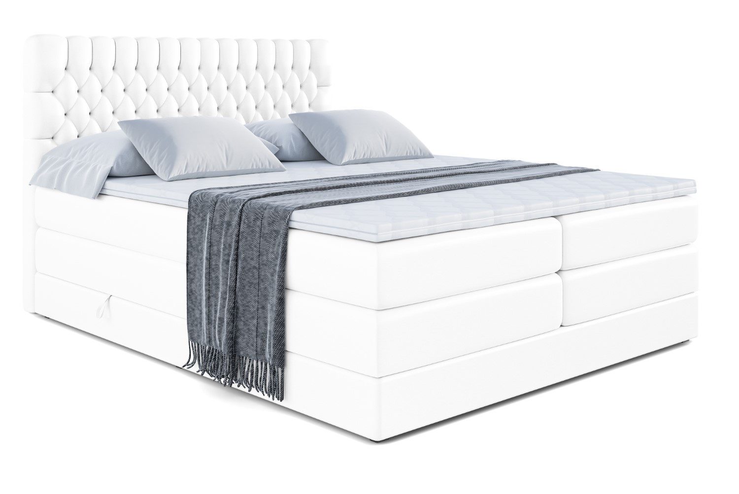 ALTDECOR Boxspringbett SERENE KING (Multipocket-Matratze H4, günstig online kaufen