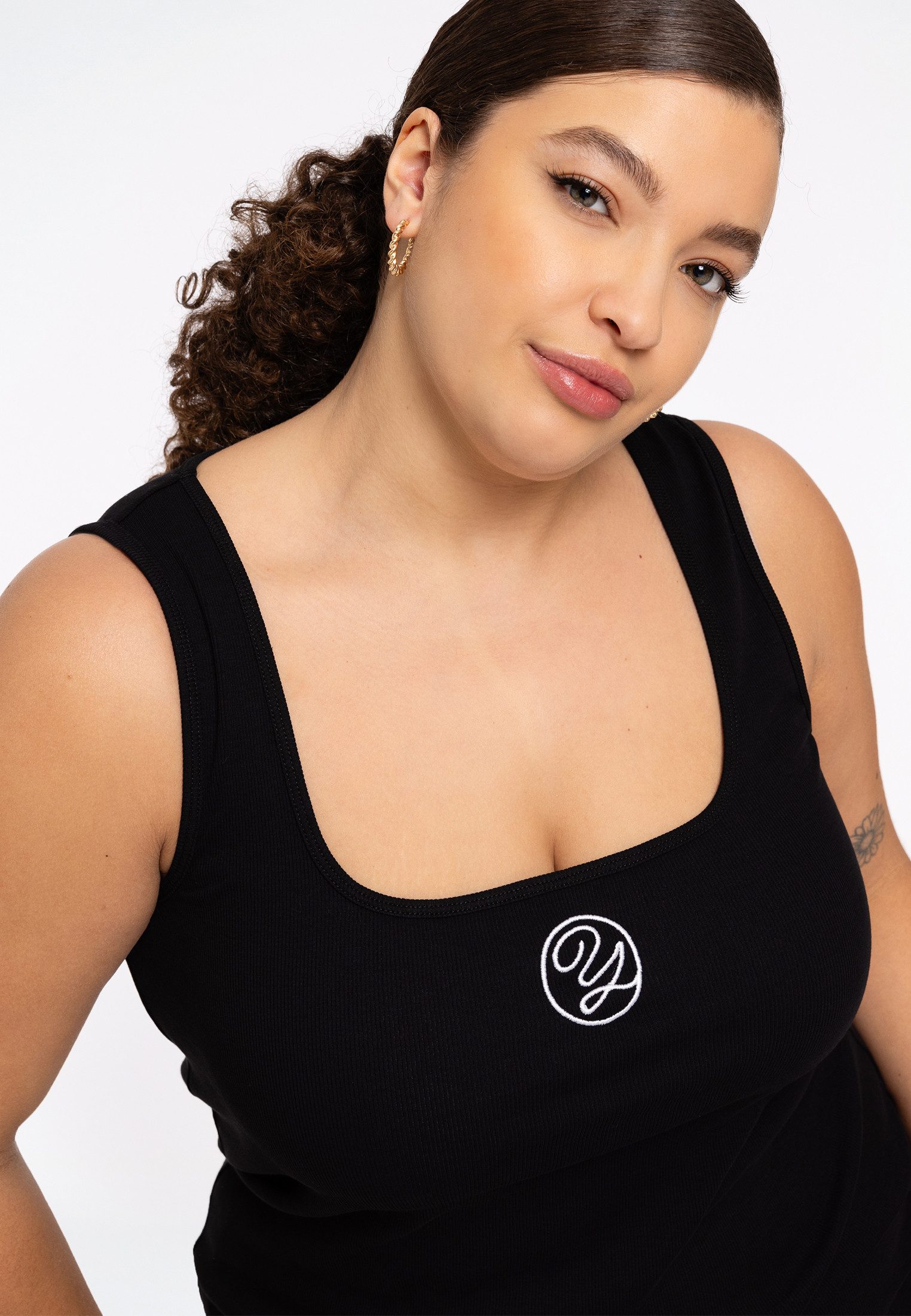 YOEK Langarmshirt Damen Top Große Größen