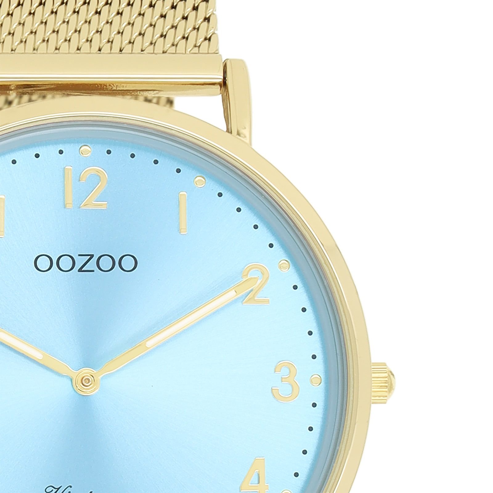 OOZOO Quarzuhr Oozoo Unisex Armbanduhr Vintage Series, (Analoguhr), Damen, Herrenuhr rund, groß (ca. 40mm) Metallarmband, Fashion-Style