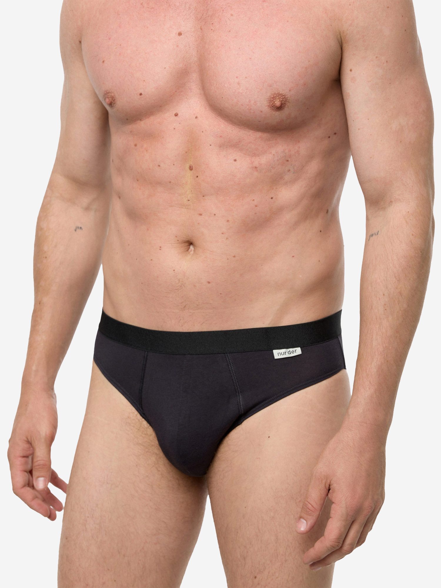 Nur Die Slip Unterhose Cotton Stretch (6-St) Männer Multipack Mehrpack