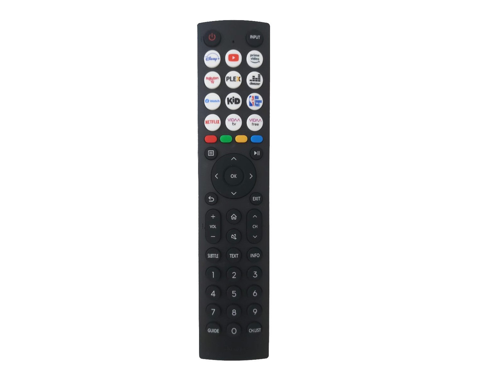 Hisense EN2M36H, EN2Q36H, EN2O36H, EN2P36H Universal-Smart-TV-Fernbedienung