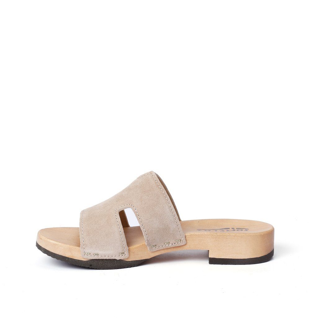Softclox BLIDA Kaschmir taupe (hazelnut) Pantolette günstig online kaufen