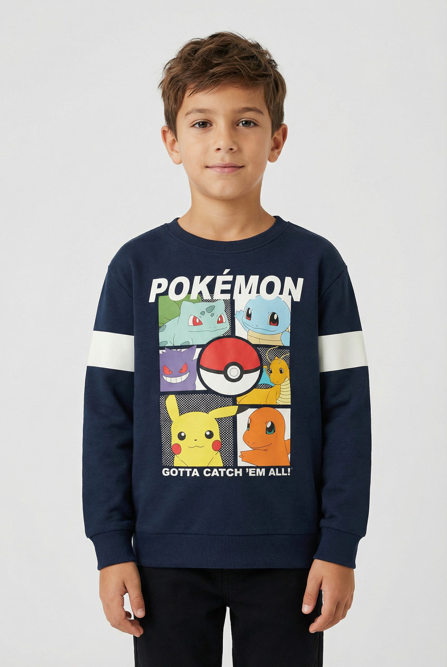 Name It Sweatshirt NMMJUSSY POKEMON NREG SWEAT BRU NOOS SKY