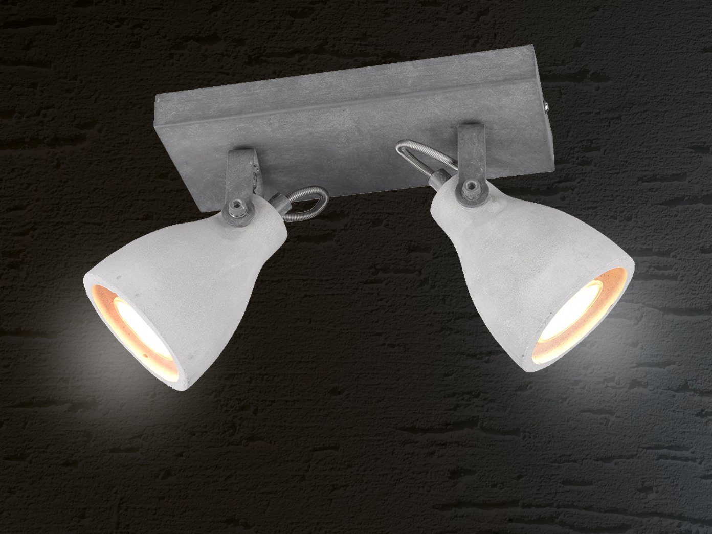 TRIO Deckenstrahler, Lichtspots Decken-lampe Industriedesign über-n Esstisch, Breite 23cm