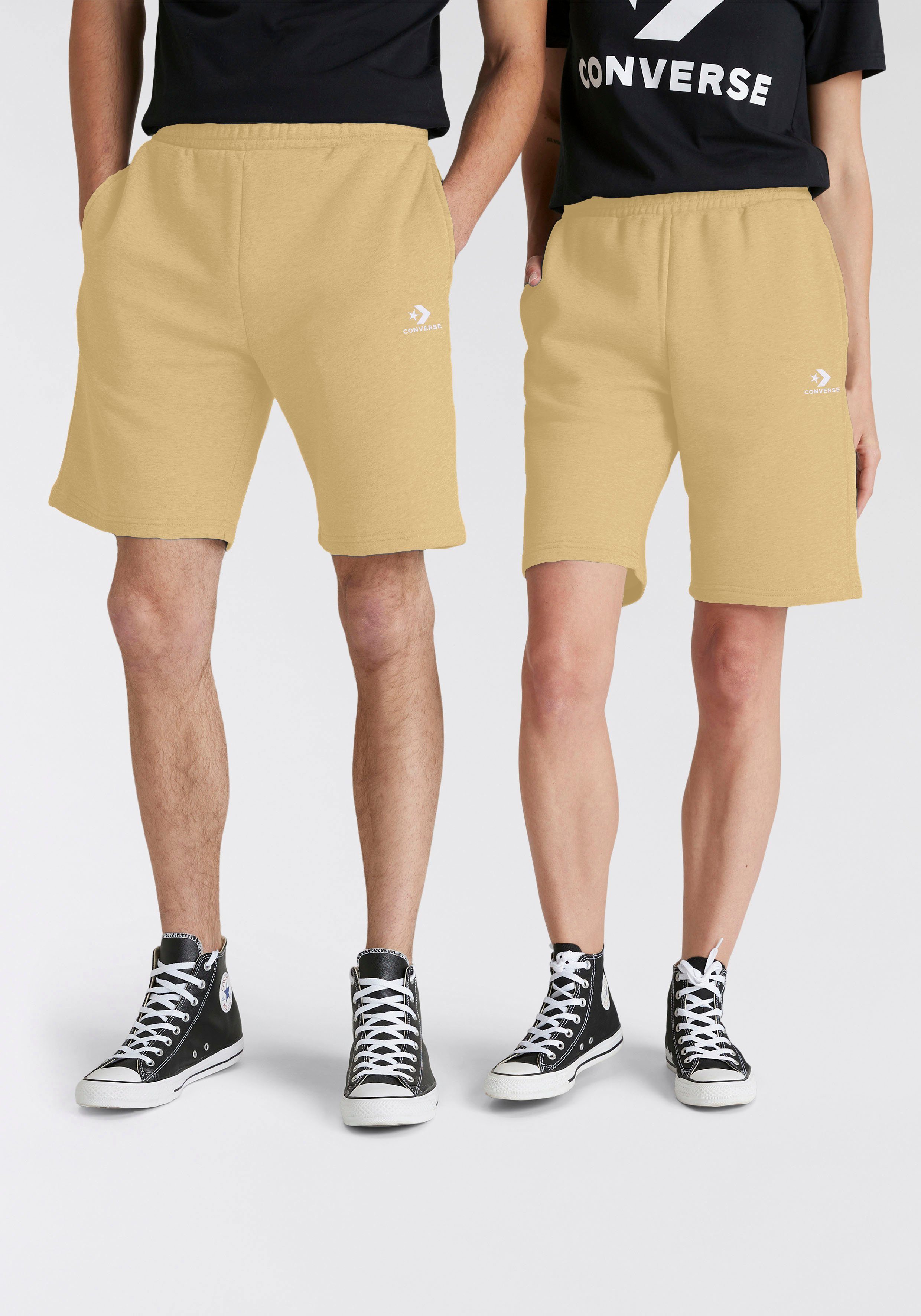 Converse Sweatshorts CONVERSE GO-TO EMBROIDERED STAR (1-tlg) CHE dunescape