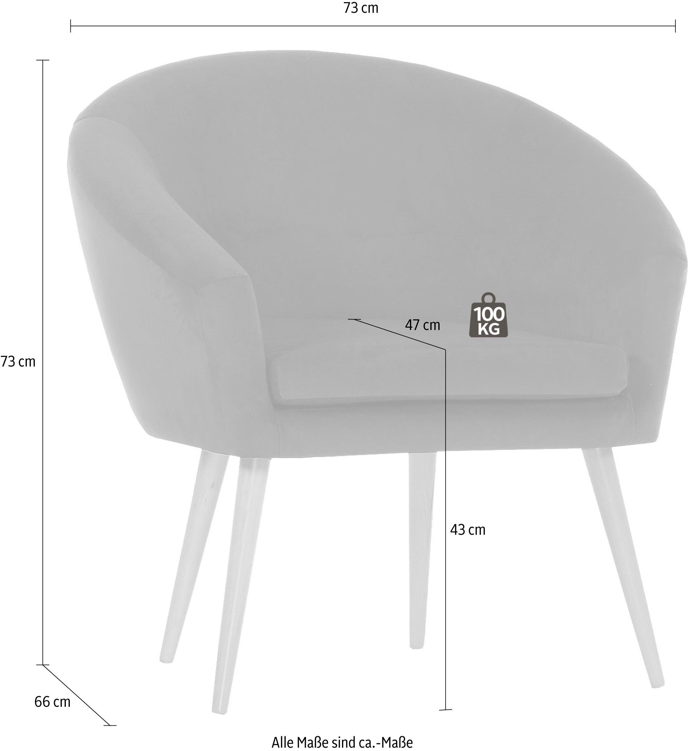 Gutmann Factory Sessel toller (Set), Pietro in Farbvielfalt