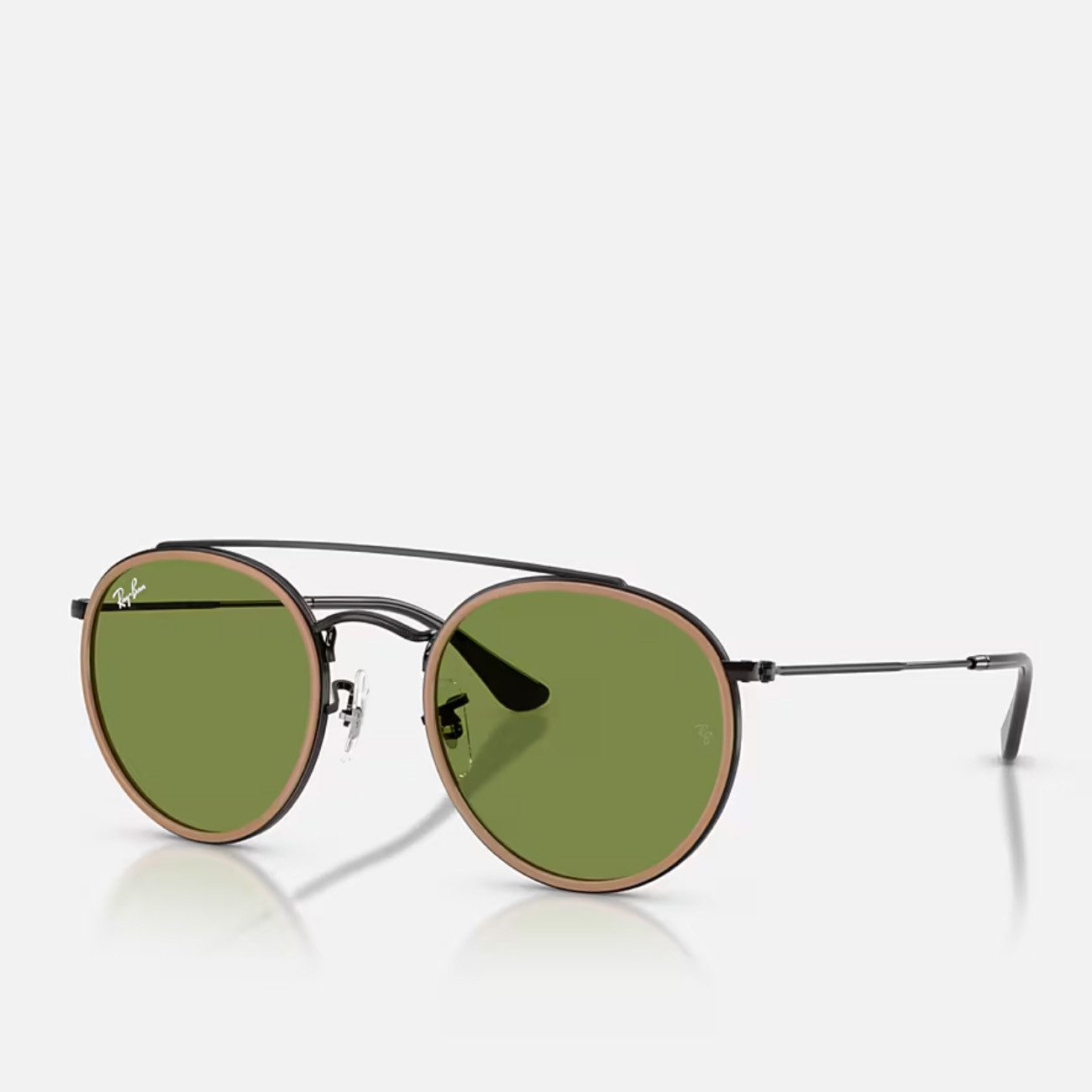 Ray-Ban Sonnenbrille Ray-Ban RB3647N Black Green