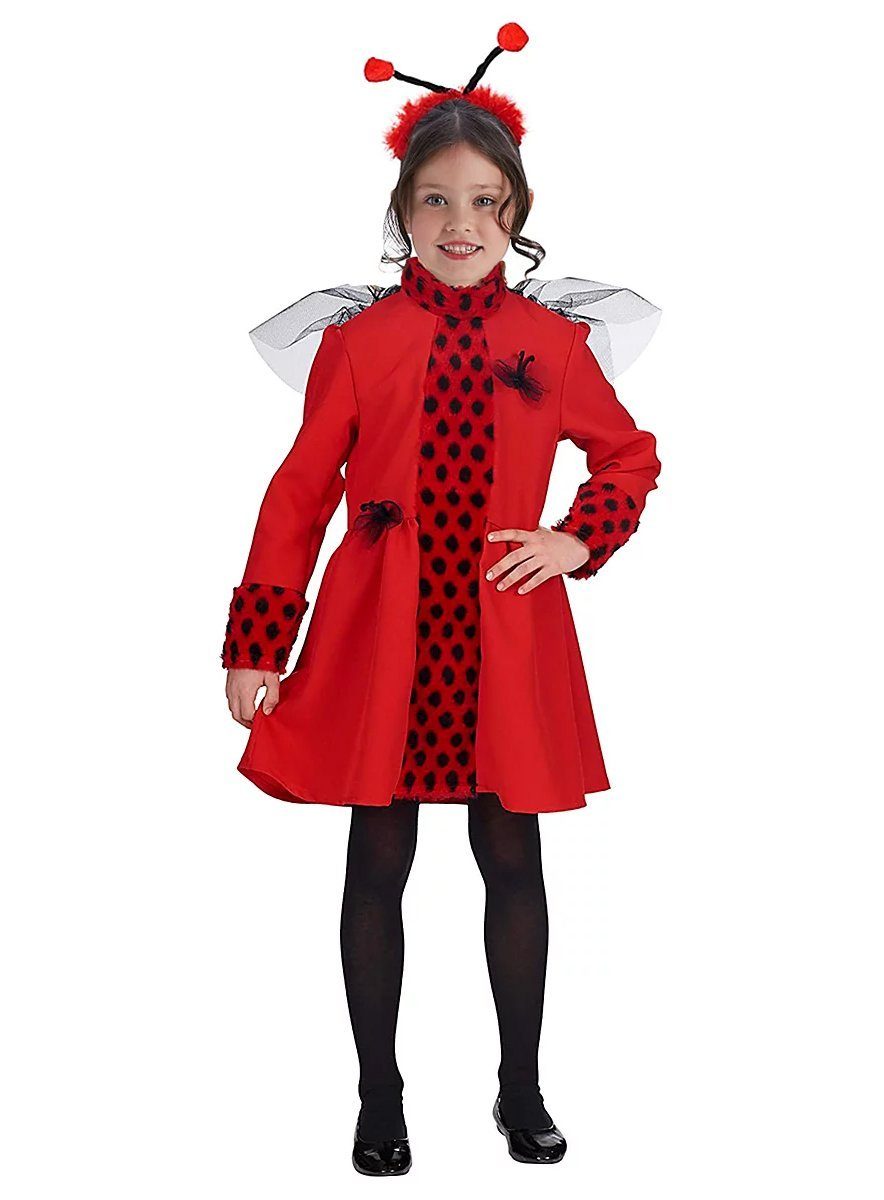 Kostüm Marienkäferkleid für Kinder