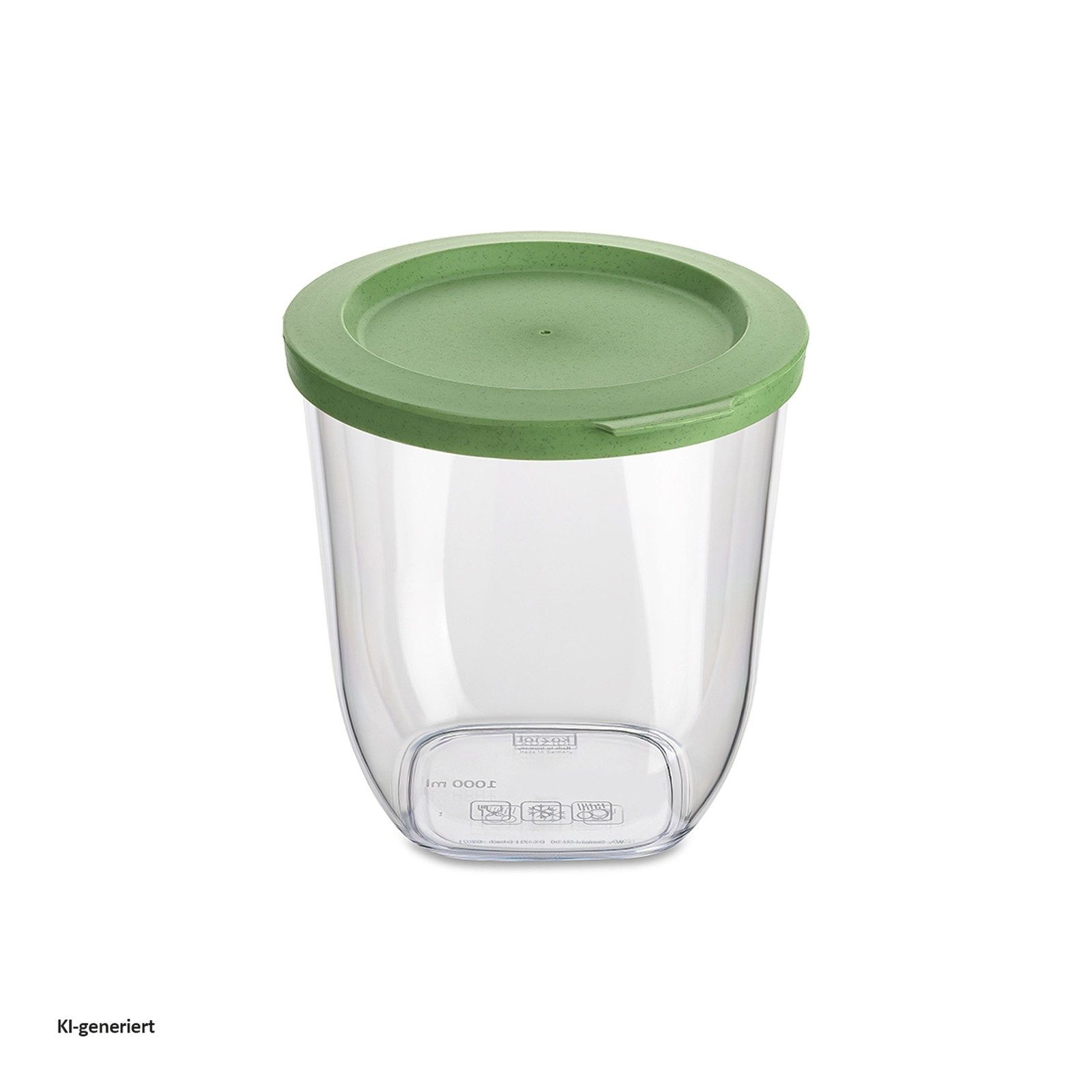 KOZIOL Vorratsdose Vorratsdose 1 Liter CONNECT DRY STORAGE S, Kunststoff, (Stück, 1-tlg., 1 Vorratsdose), aus Kunststoff luftdicht stapelbar