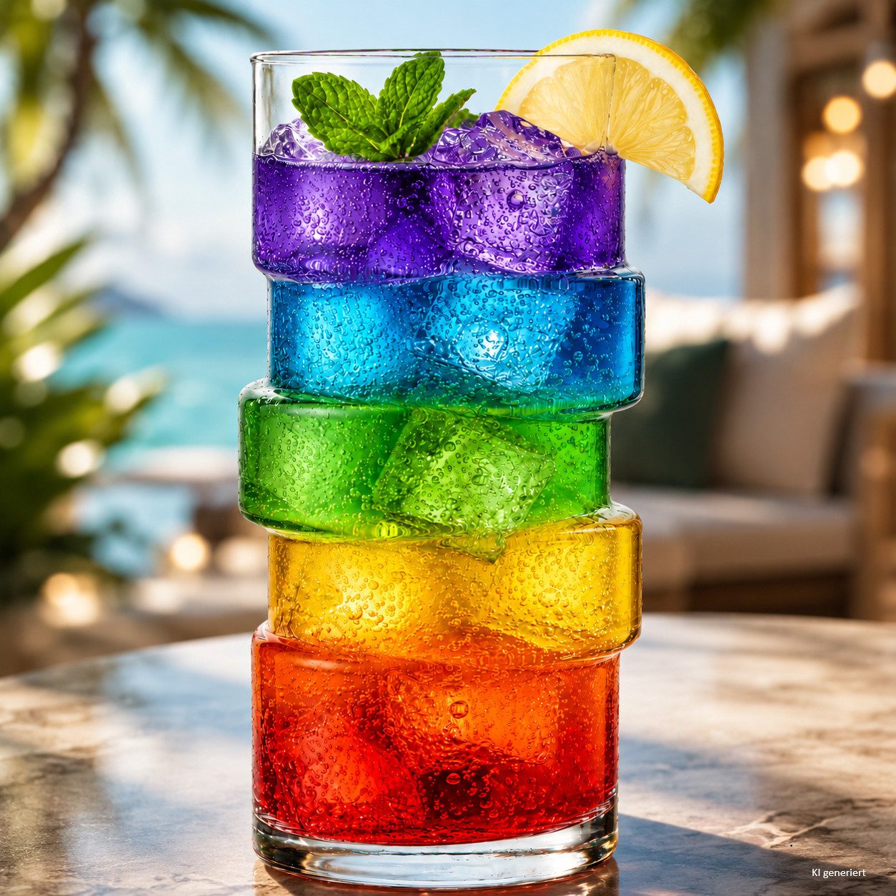 MamboCat Cocktailglas 6x Stapel Cocktailgläser 400ml Longdrinkglas Trinkglas Limo Eistee, Glas – Bild 4 von 5