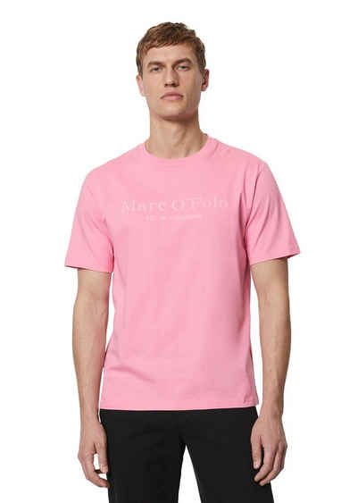Marc O'Polo T-Shirt mit tonigem Label-Print vorne