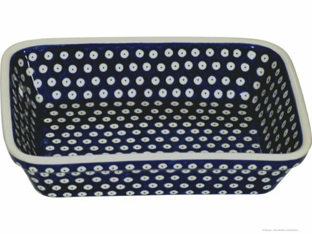 Bunzlauer Keramik Auflaufform Bunzlauer Keramik 2,7 L Auflaufform Backform 29,7x23,2x7cm Dekor 42, Keramik