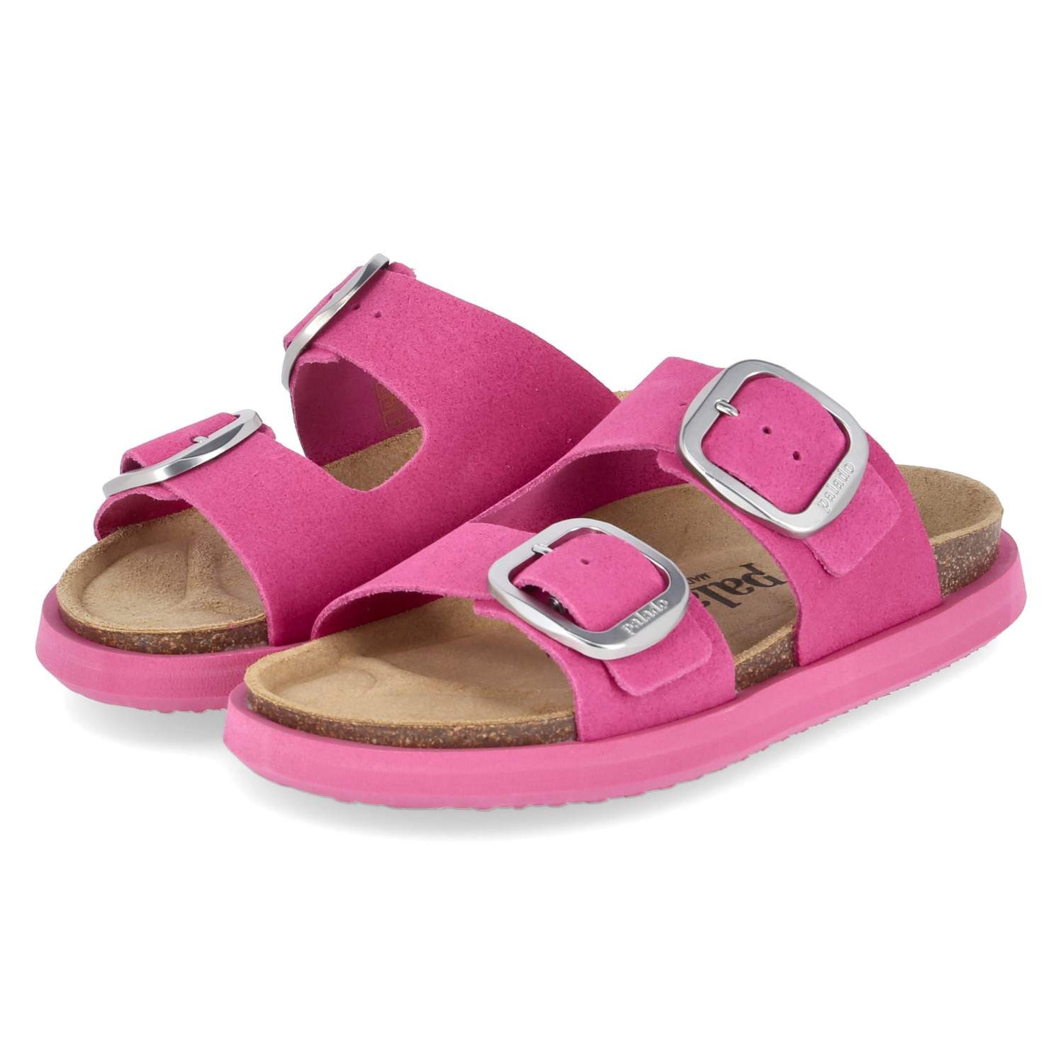 Palado Palado PALA-261-780483-02 Damen Rauleder pink Pantolette