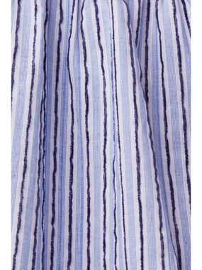 Esprit Minikleid Streifenkleid, 100 % Baumwolle