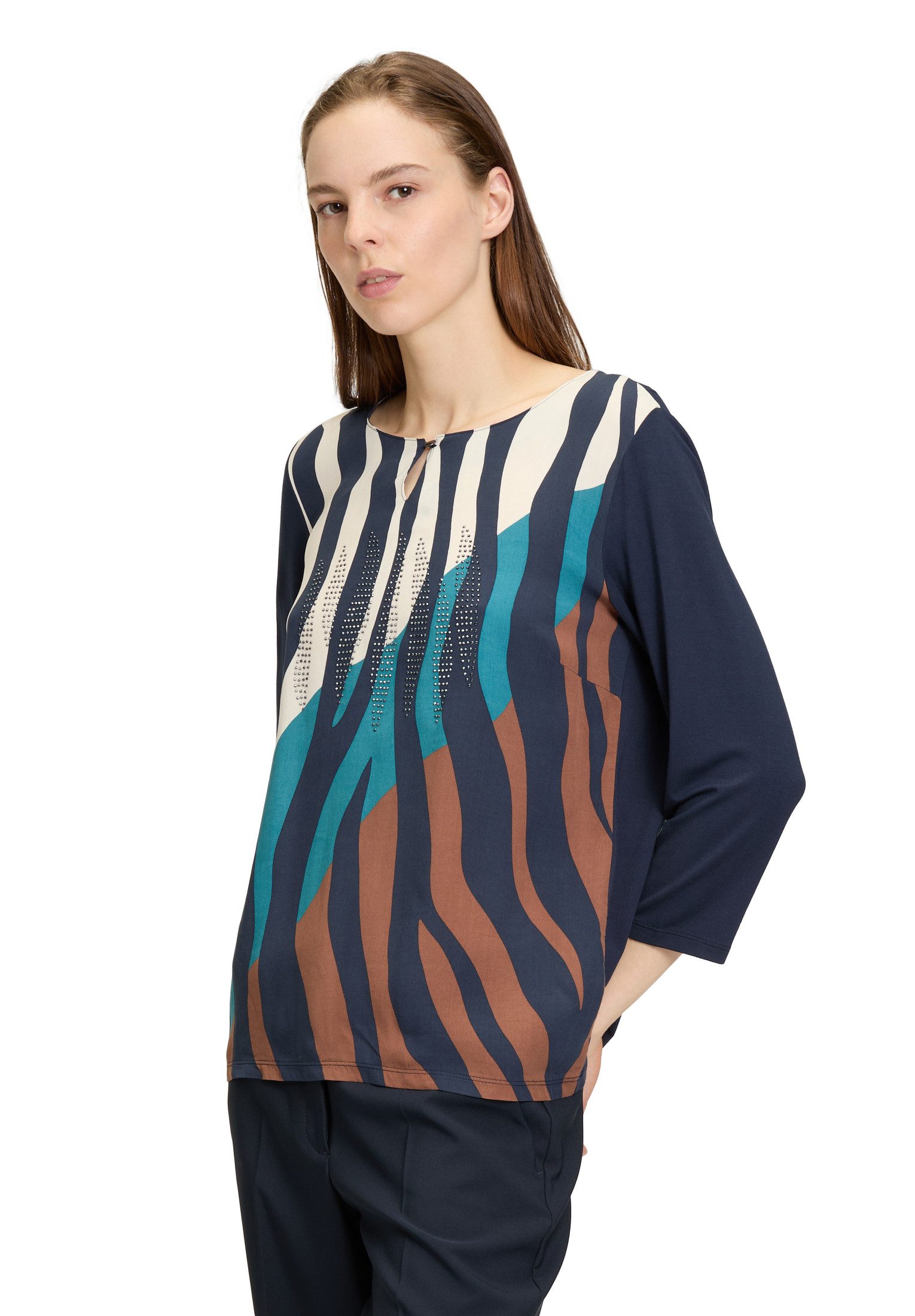 3/4-Arm-Shirt Betty Barclay Damen Blusenshirt mit Aufdruck