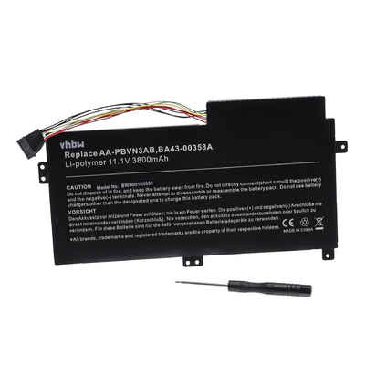 vhbw passend für Samsung 500R5H-Y03, 500R5H-Y04, 500R5H-Y05, 500R5H-Y06, Laptop-Akku 3800 mAh