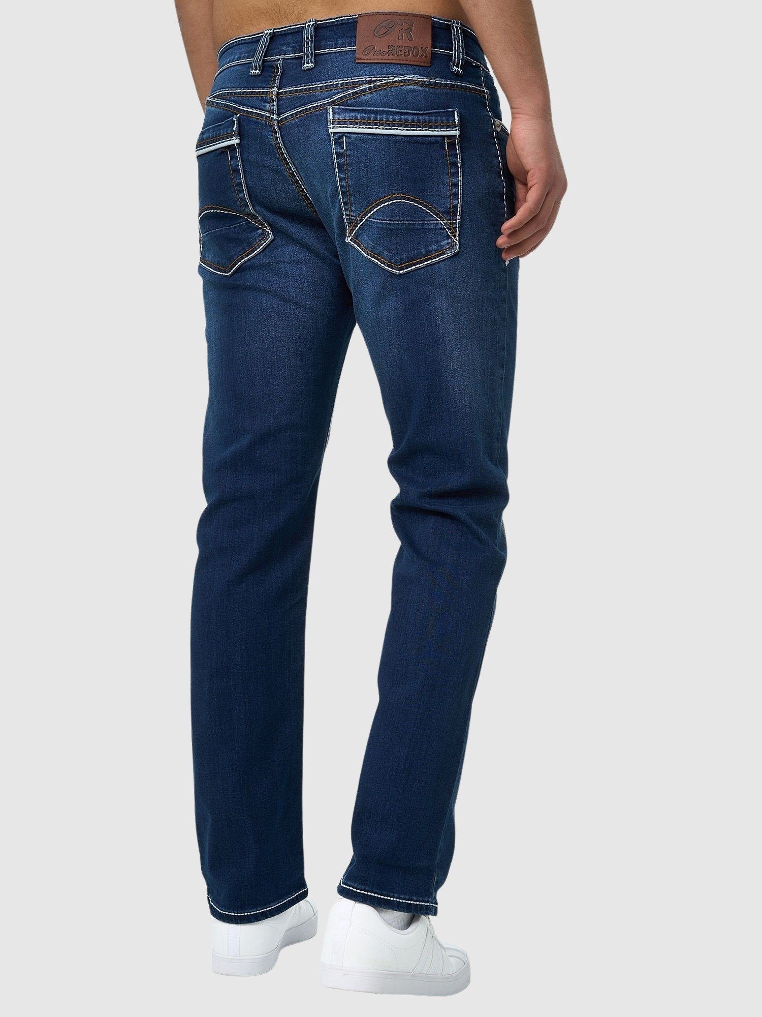 Denim Herrenho Kayna Designer John Freizeit,Casual Jeanshose 1-tlg) Jeans Regular Fit Herrenjeans Designerjeans Herren Bootcut, (Jeanshose Slim-fit-Jeans