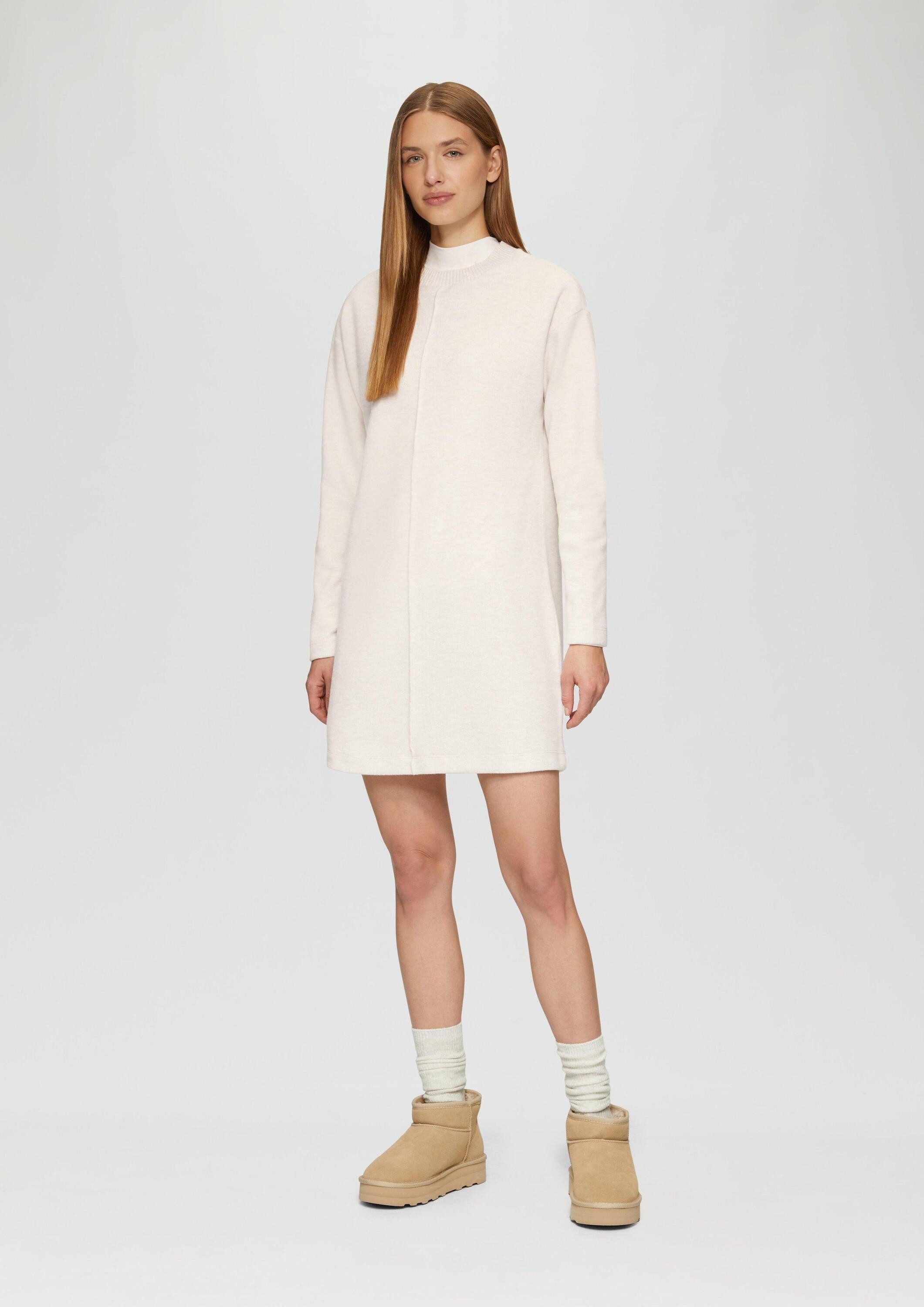 s.Oliver Minikleid Kleid Weiches Sweat-Kleid mit Ziernaht günstig online kaufen