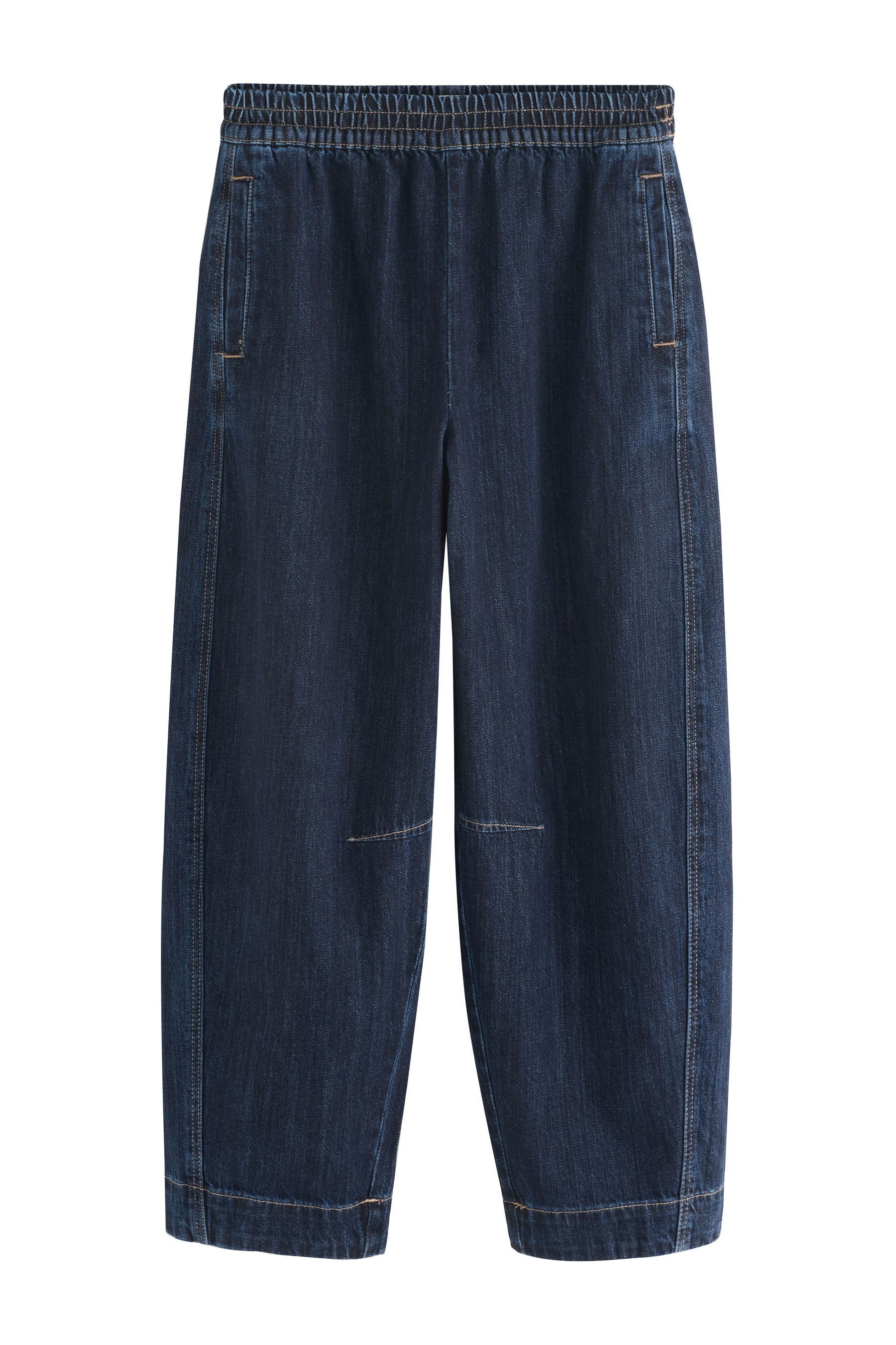 Weite Jeans Schlupfjeans mit Barrel-Bein