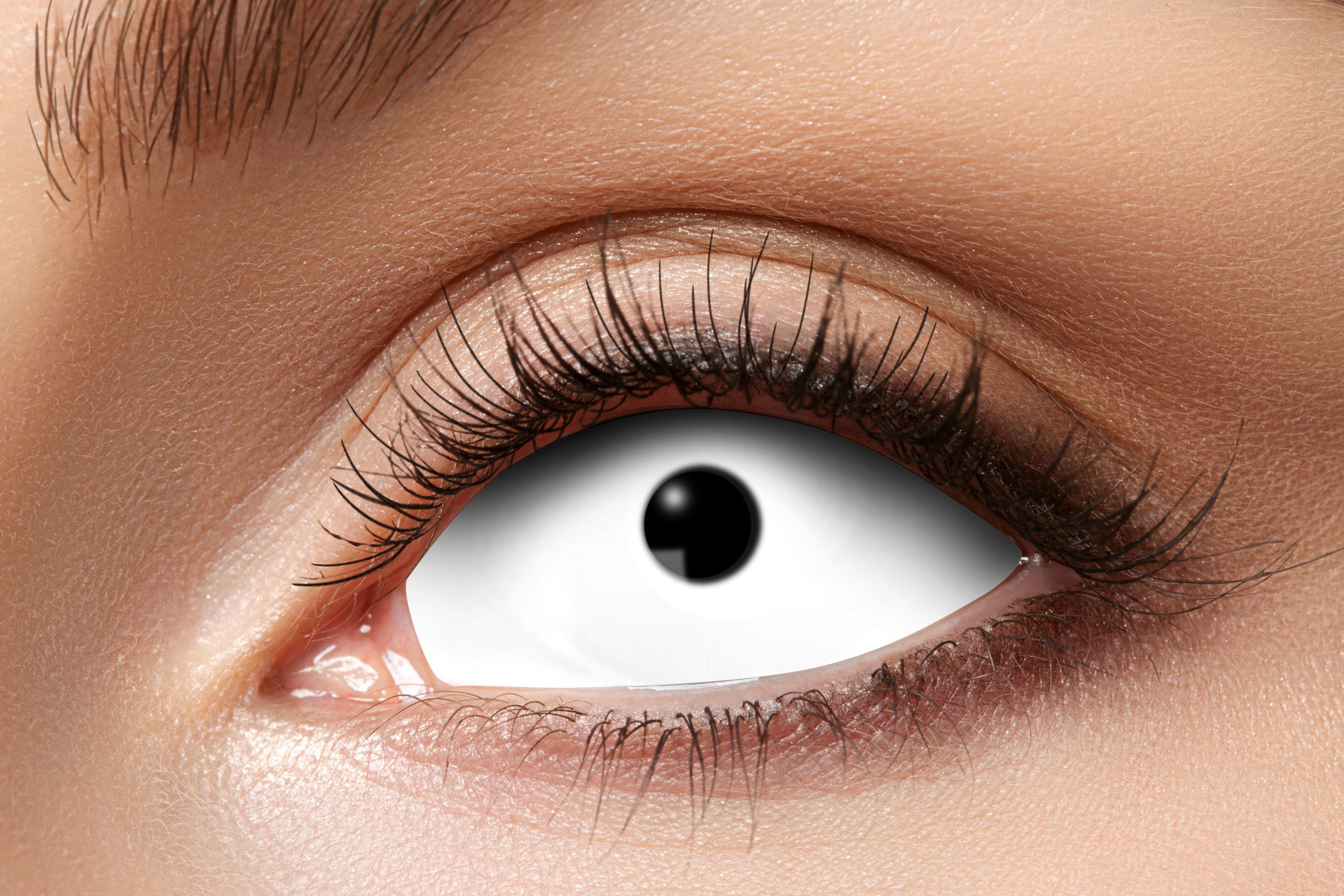 Couchcenter Farblinsen Kontaktlinsen Linsen Auge Sclera 6 Monate 22mm 3 Farben Halloween