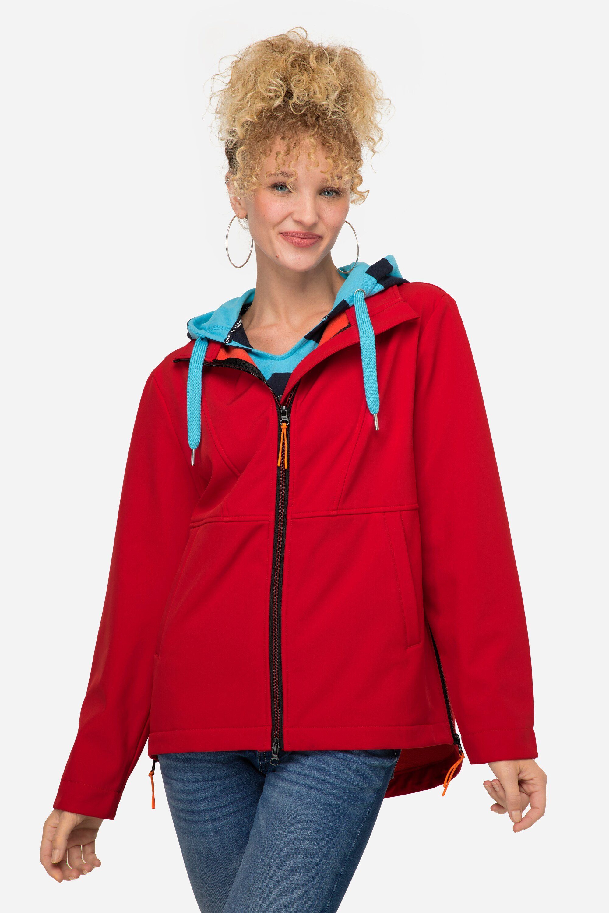 salsa Stehkragen Fleece-Innenseite Softshelljacke Laurasøn Softshell-Jacke