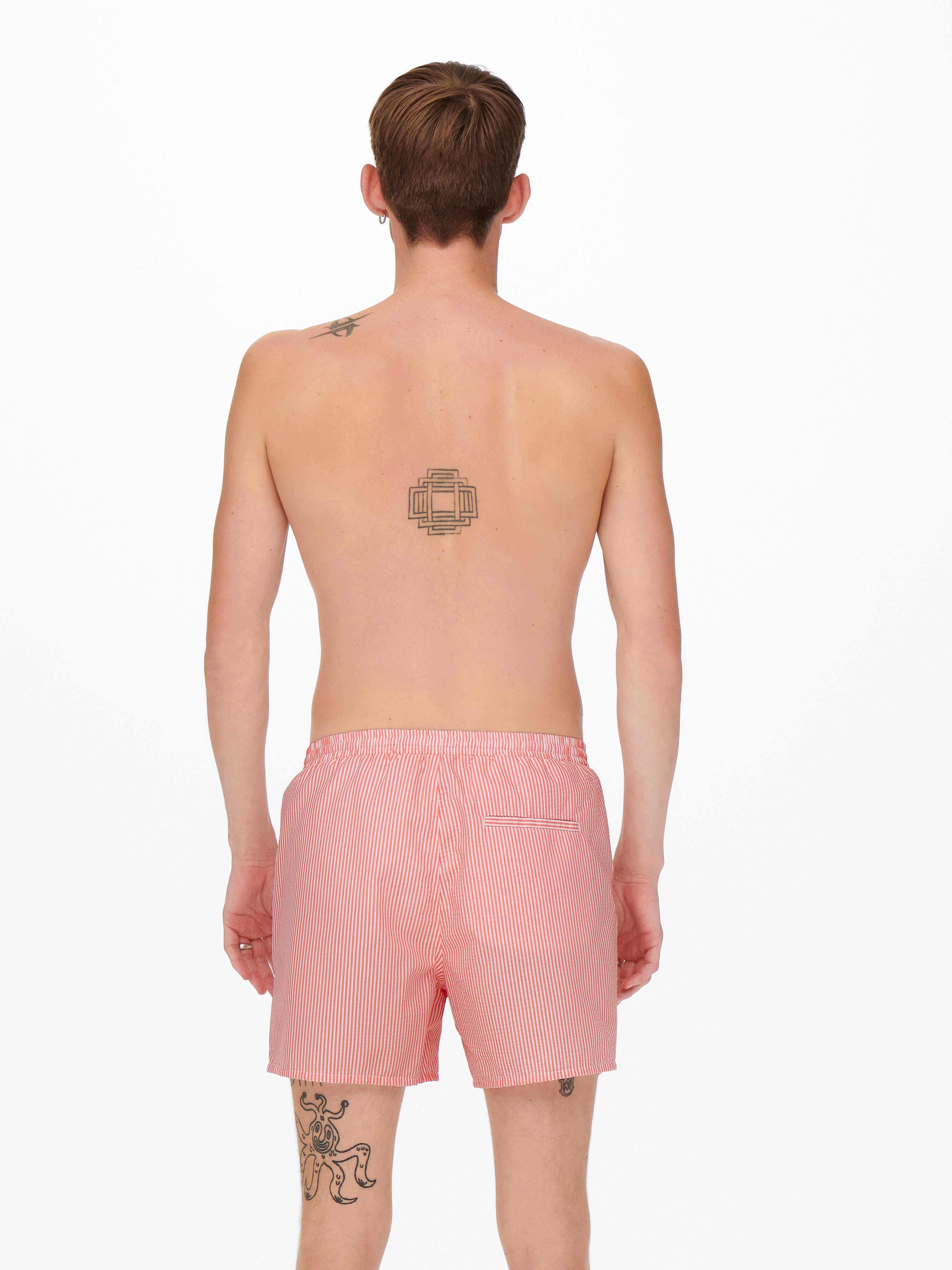 ONLY & SONS Badehose ONSTED STRIPE SEERSUCKER SWIM NOOS