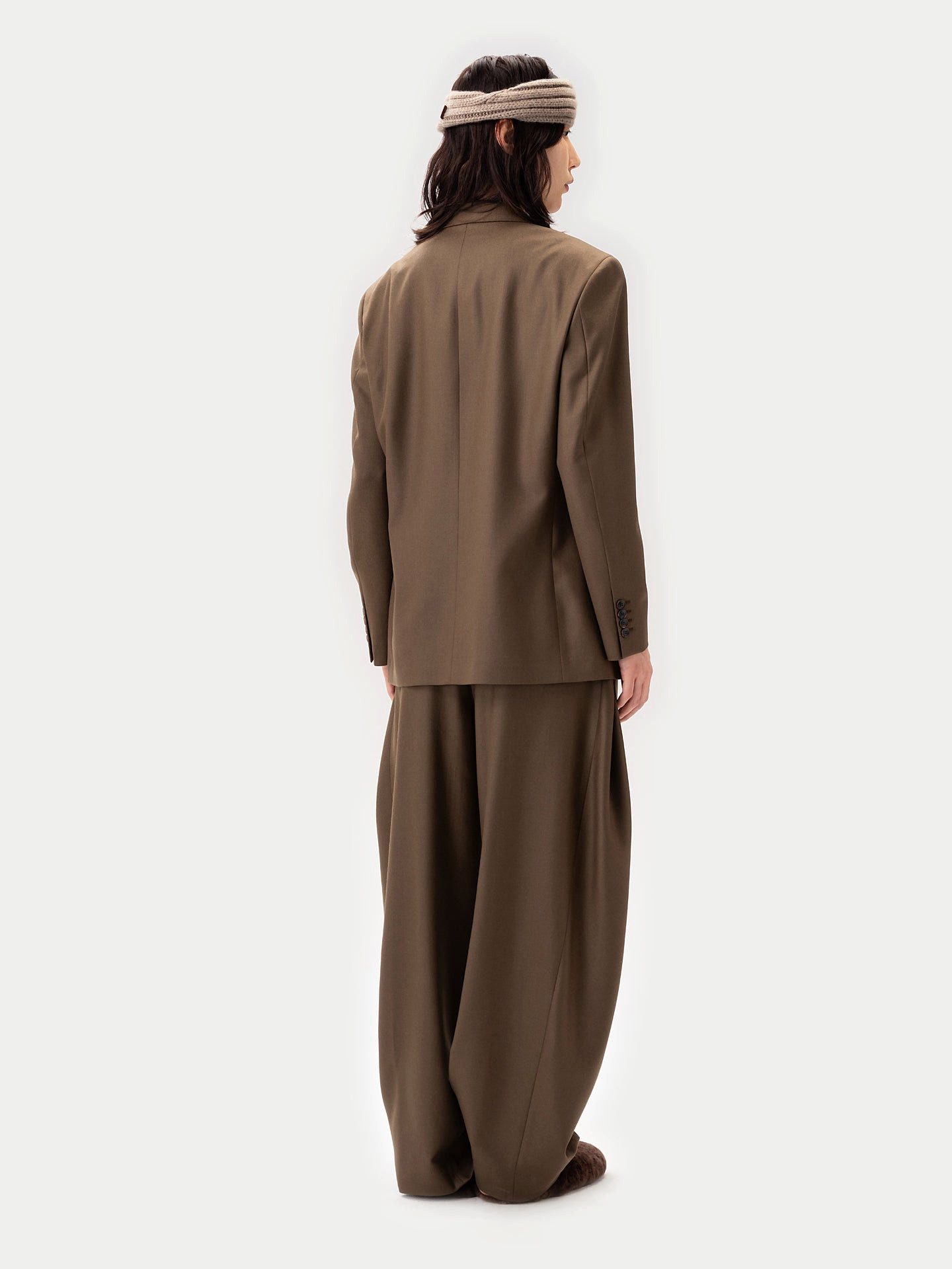 GOBI Cashmere Blusenblazer Doppelreihiger Kaschmir Blazer