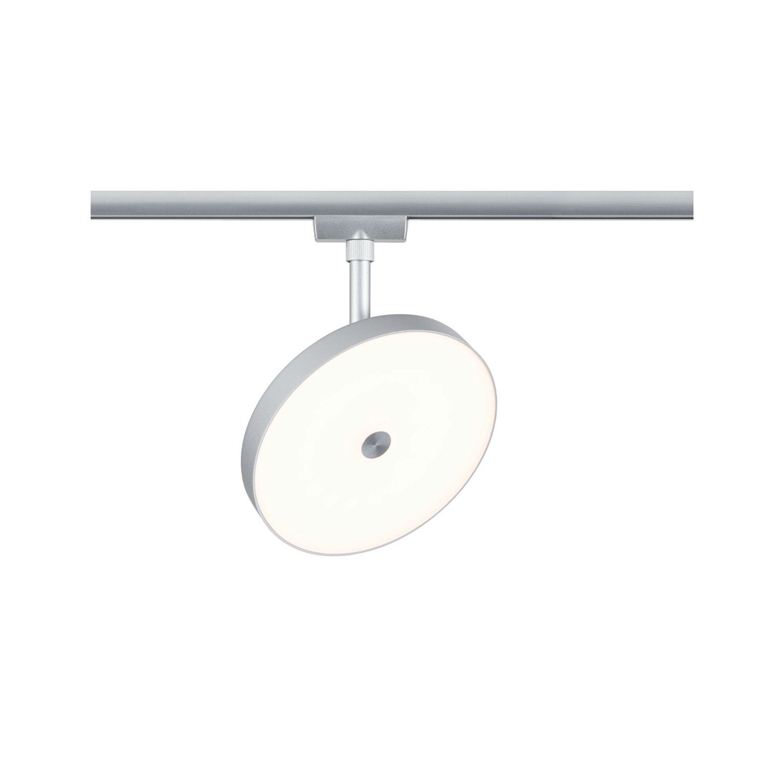 Paulmann Schienensystem-Leuchten URail Schienenspot Hildor 850lm 15W 3000K 230V Chrom matt, LED fest integriert, Warmweiß, 3-Step-Dimmbar