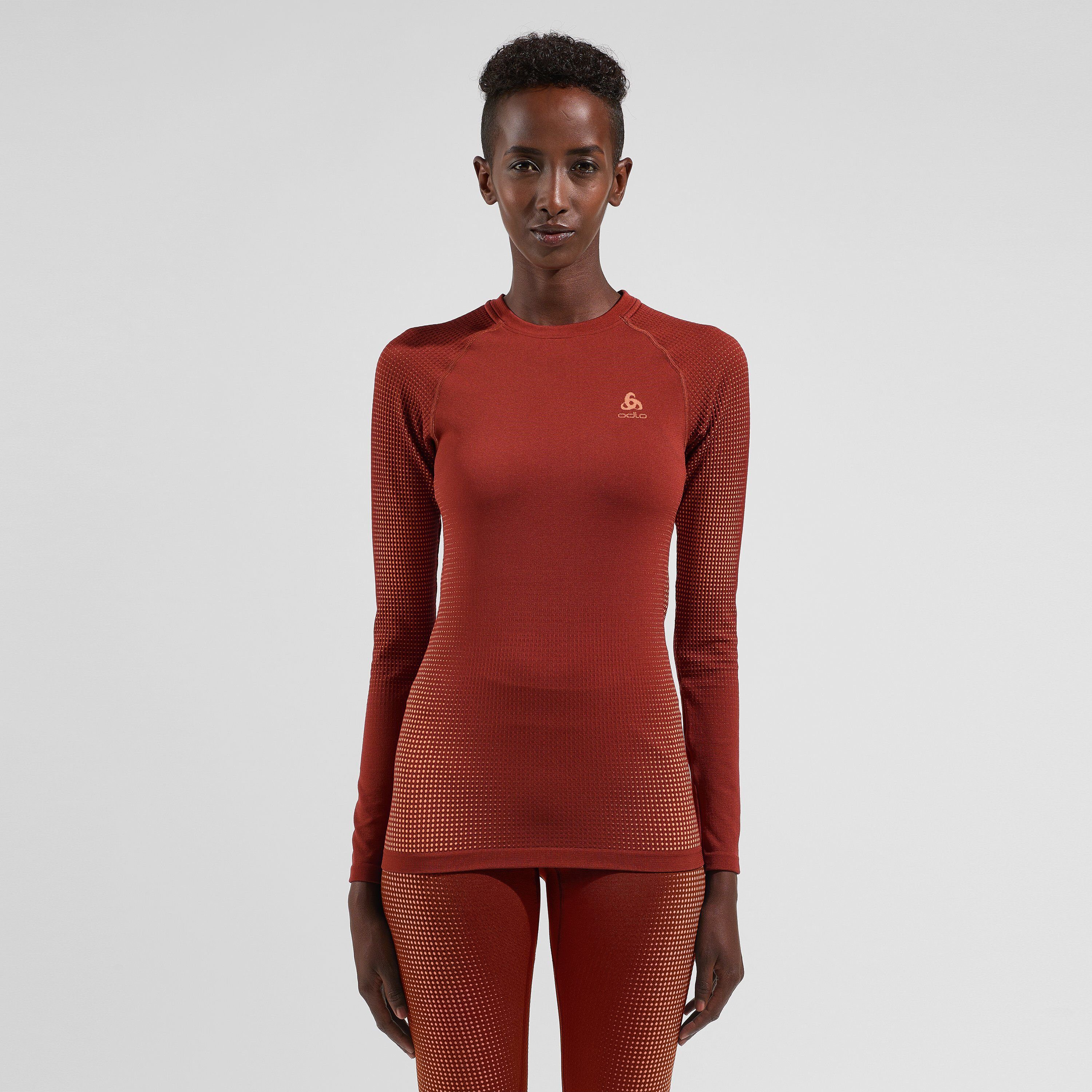 Odlo Funktionsunterhemd Damen Performance Warm Eco Base Layer Top