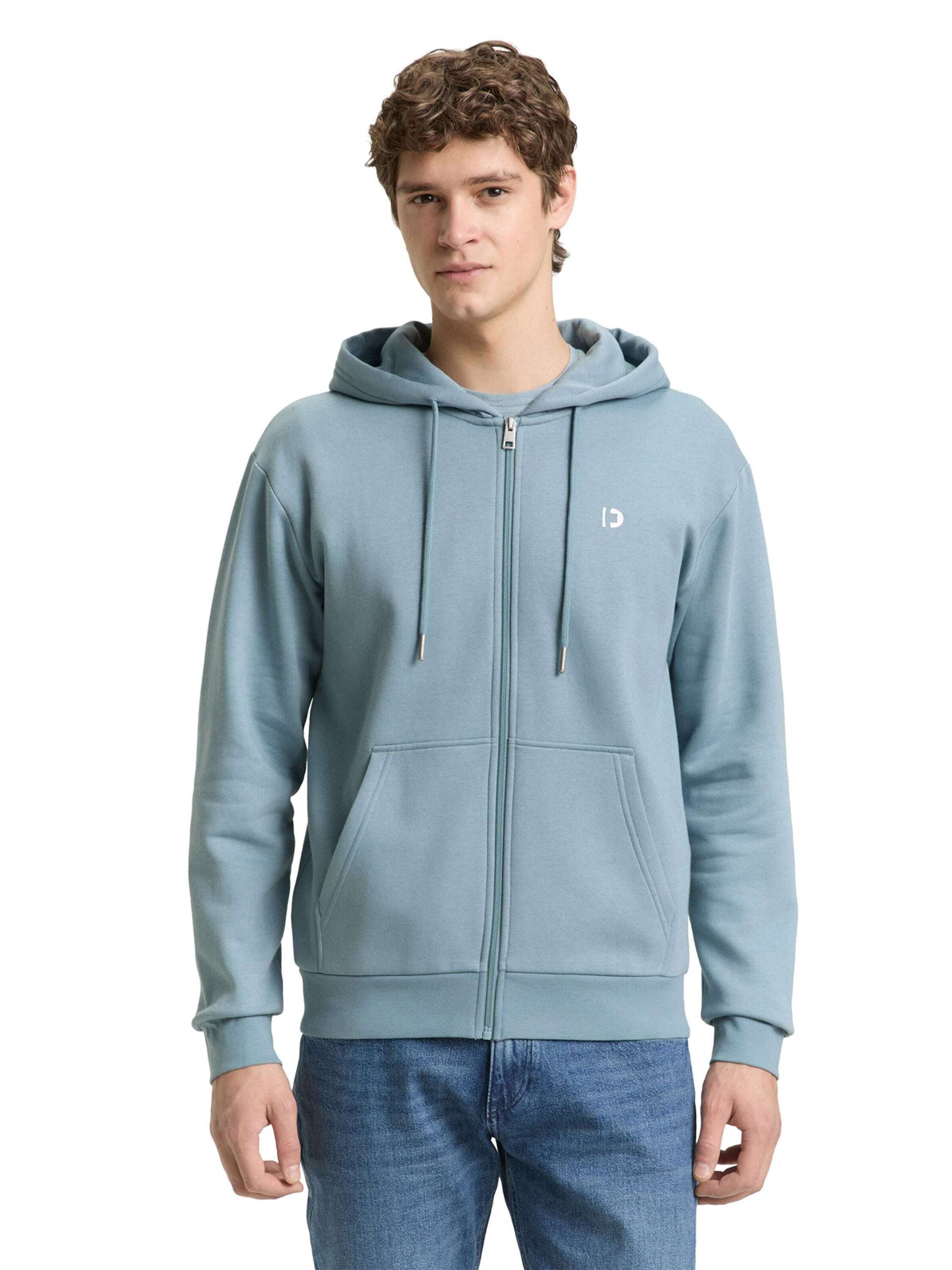 TOM TAILOR Denim Sweatjacke (1-tlg)