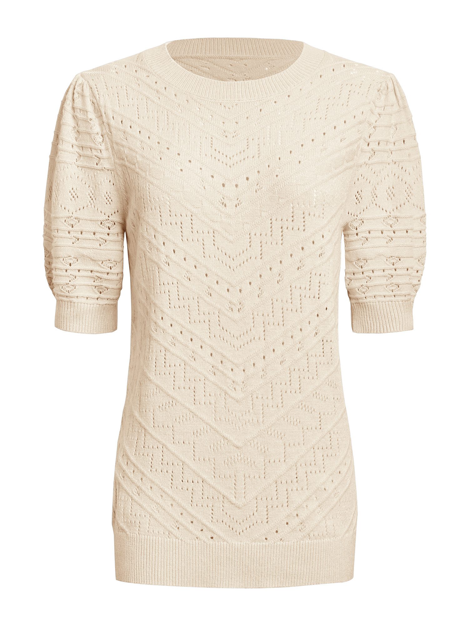 Imily Bela Kurzarmpullover Damen Niedliches Pullover-Shirt (Packung, 1-tlg. günstig online kaufen