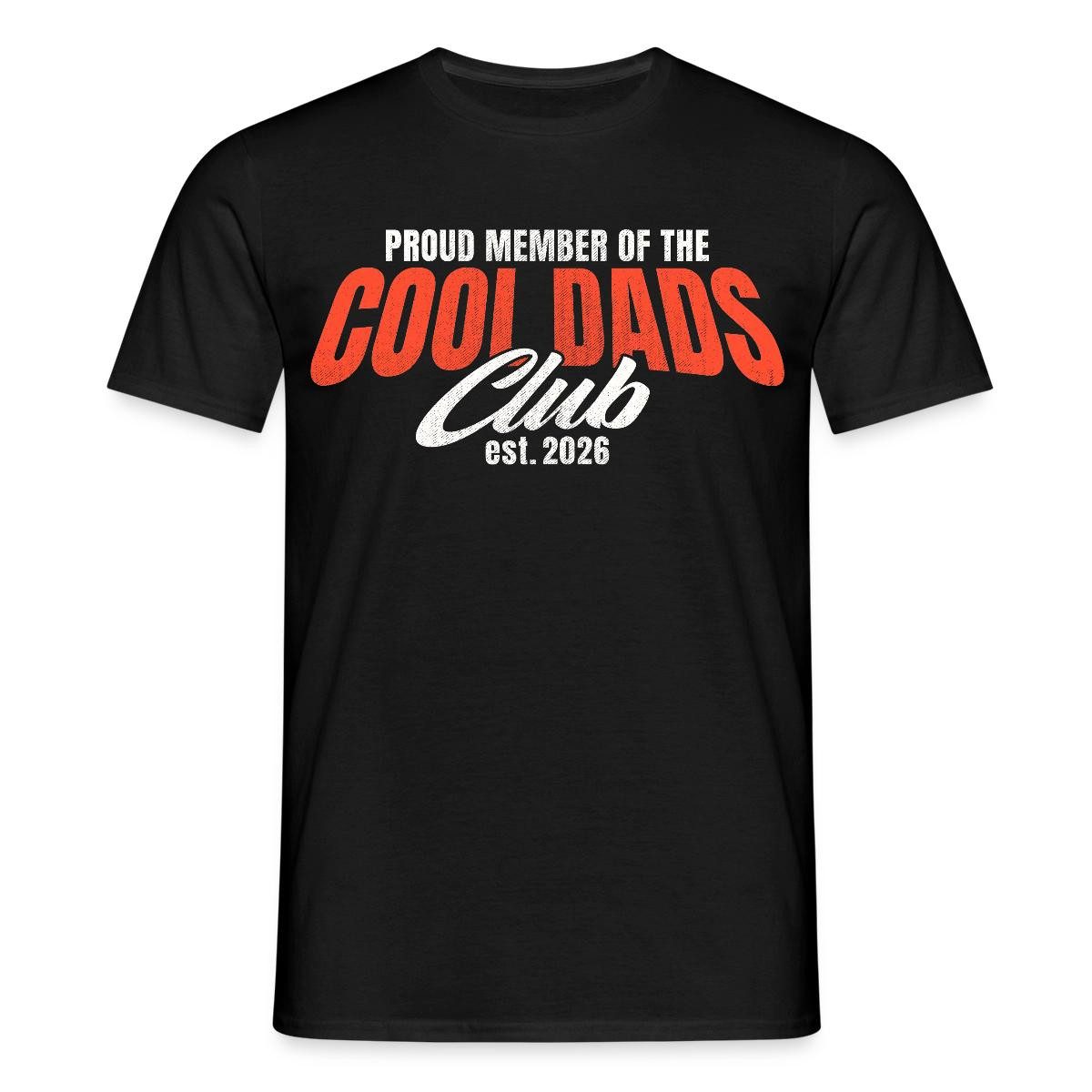 Spreadshirt T-Shirt Proud Member Of Cool Dads Club Est. 2026 Männer T-Shirt (1-tlg)
